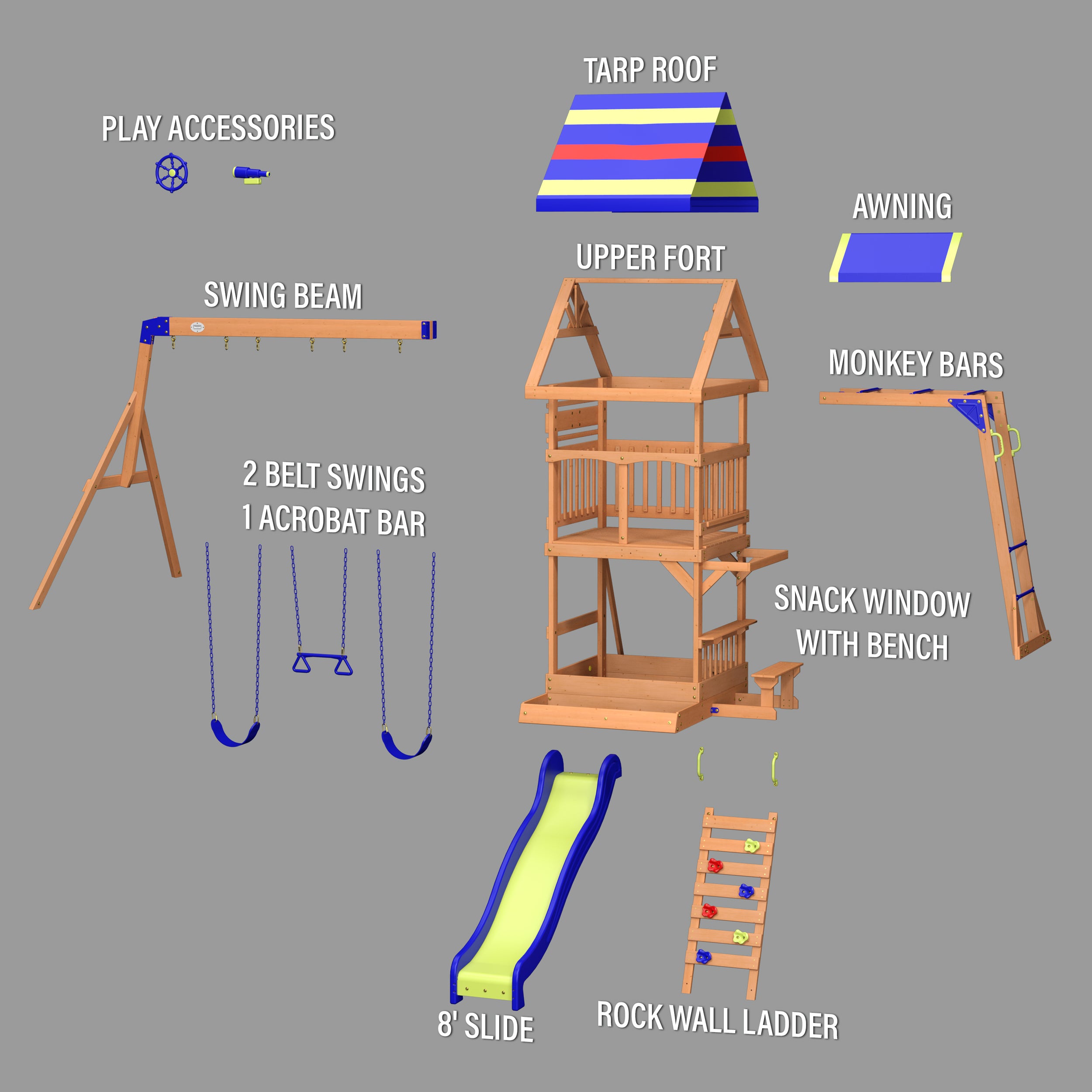 Beach Front Exploded View English