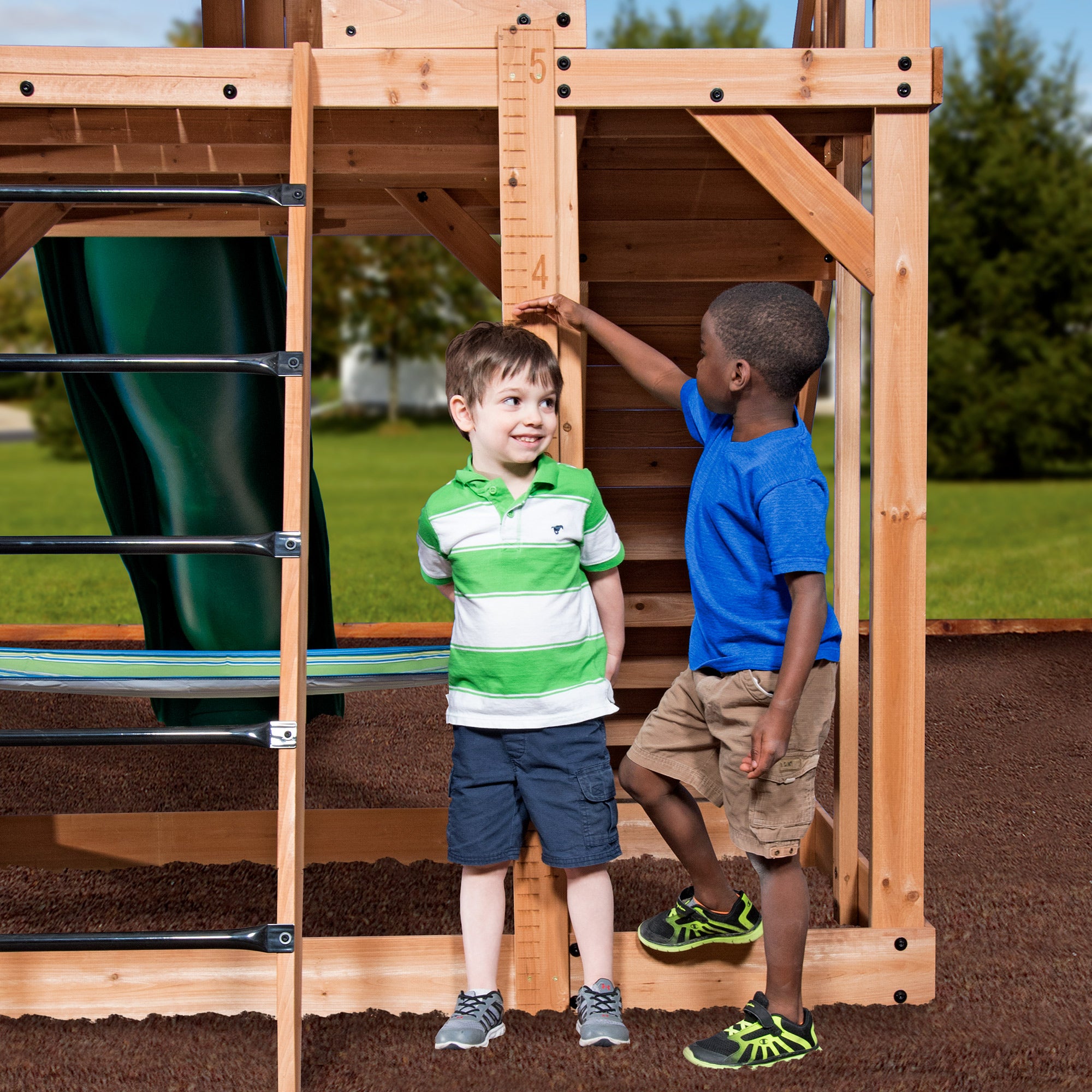 Caribbean Swing Set Growth Measurement