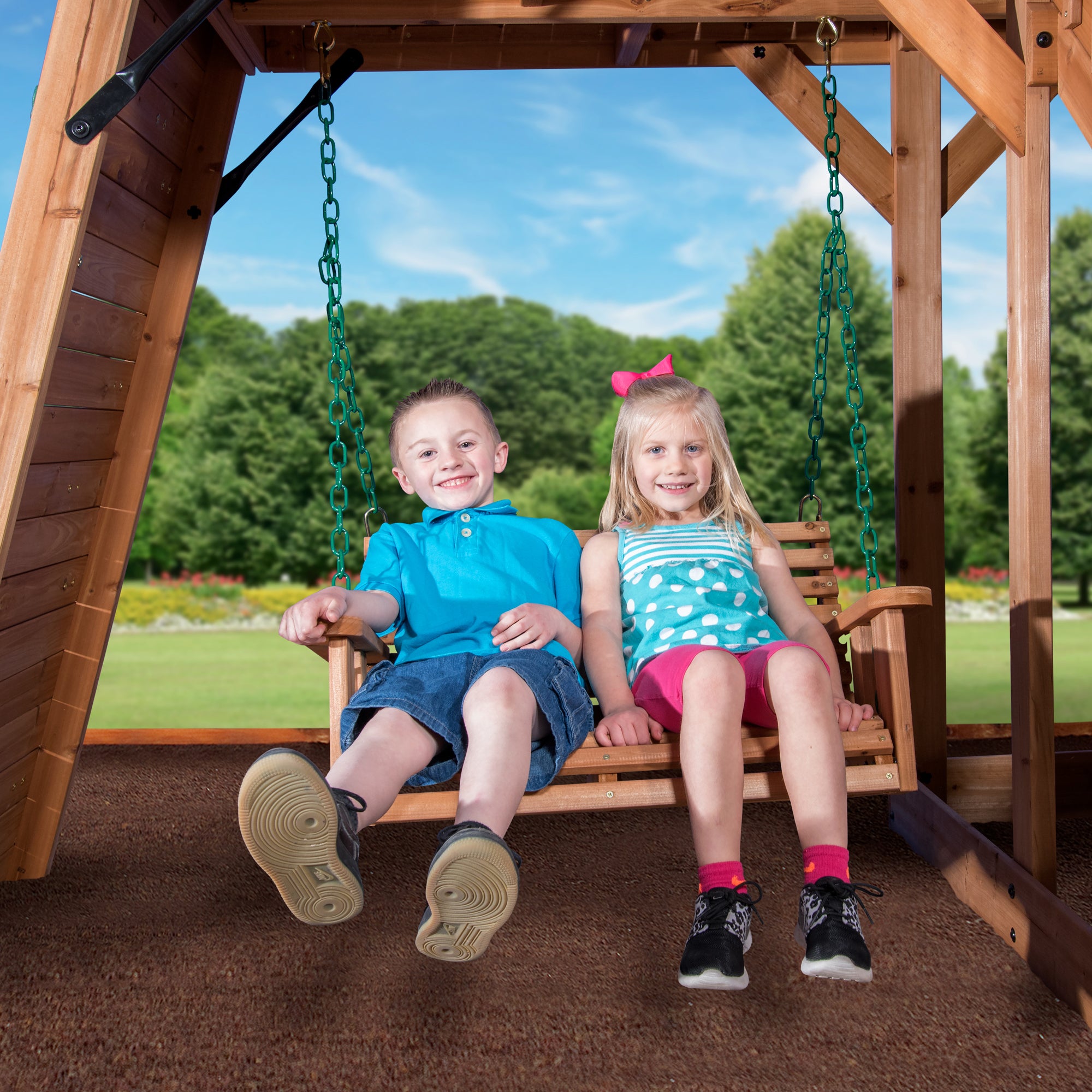 Caribbean Swing Set Porch Seing