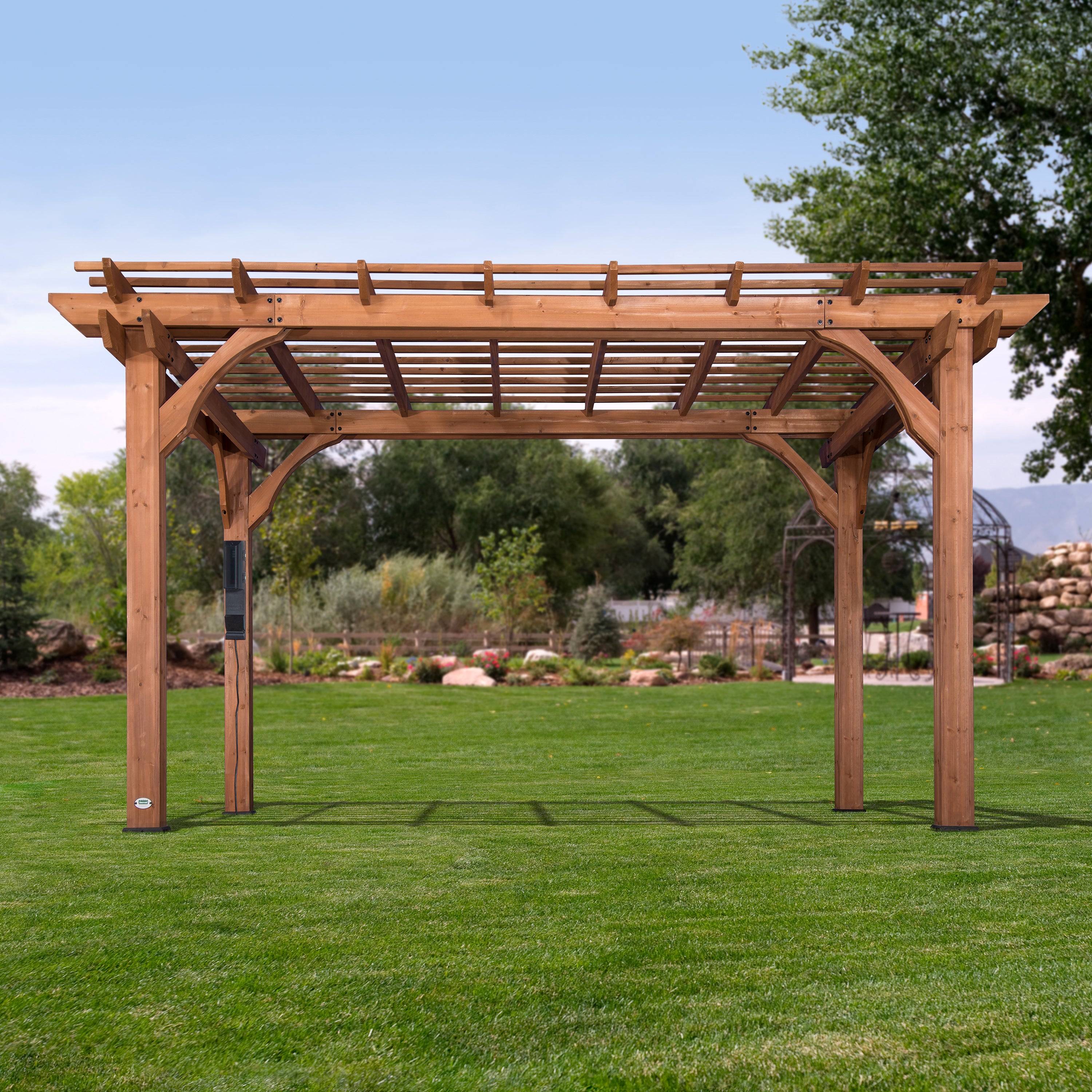 14x10 Pergola with Electric