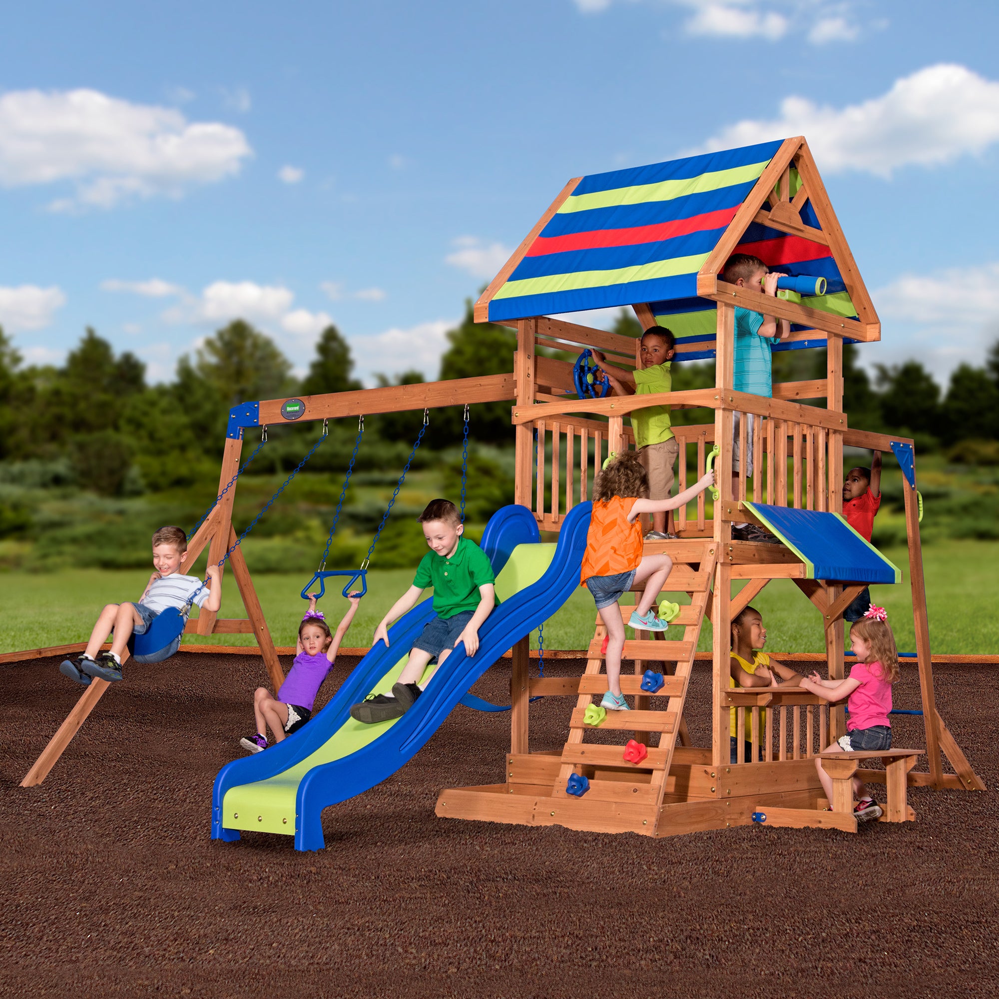 Beach Front Swing Set