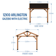 Charger l&#39;image dans la galerie, 12x10 Arlington Metric Diagram
