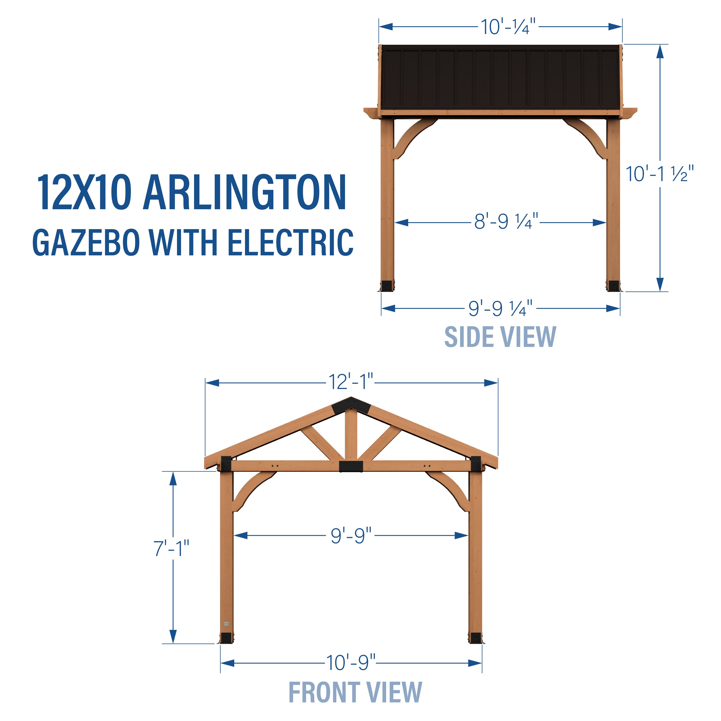 12x10 Arlington Imperial Diagram