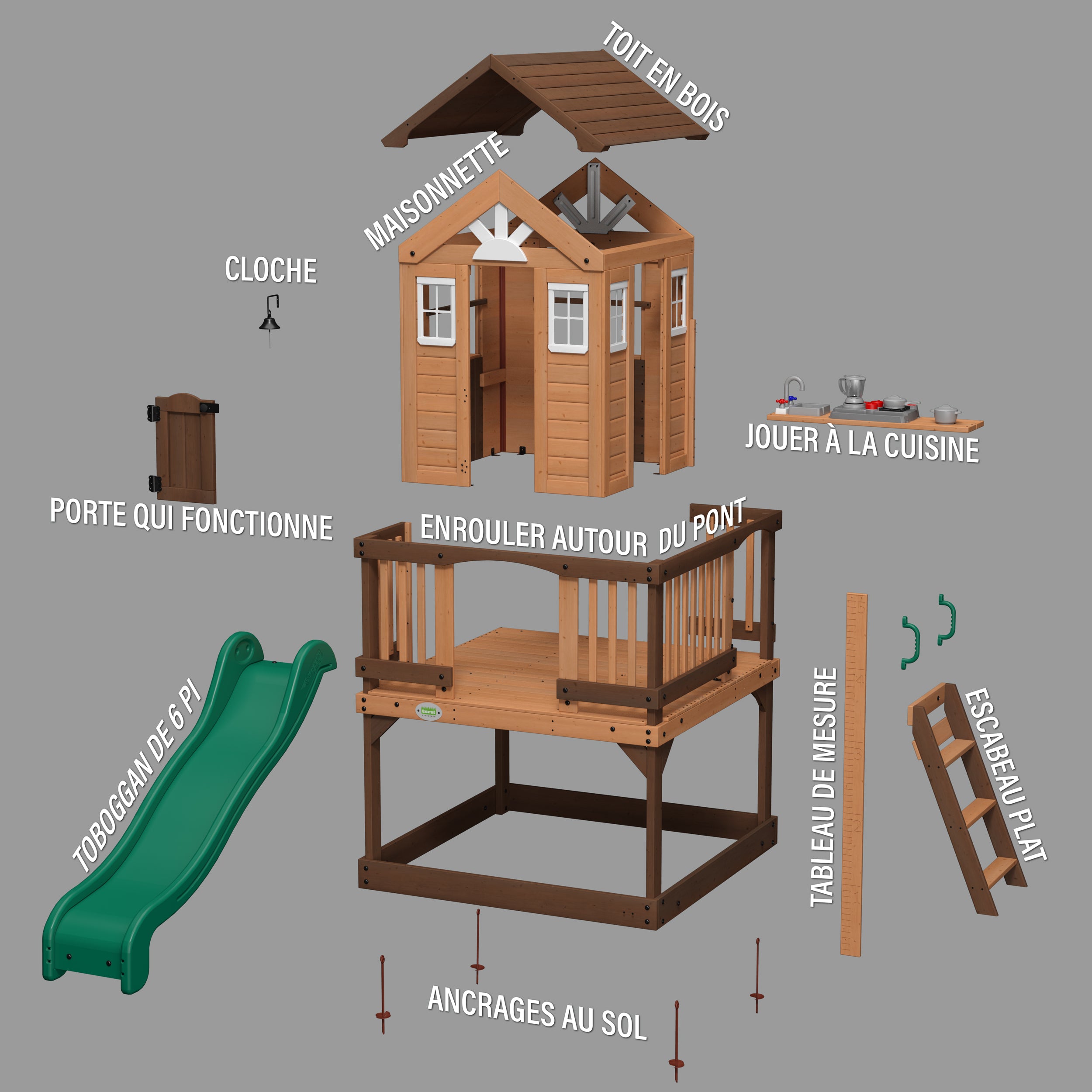 Echo Heights Exploded View French