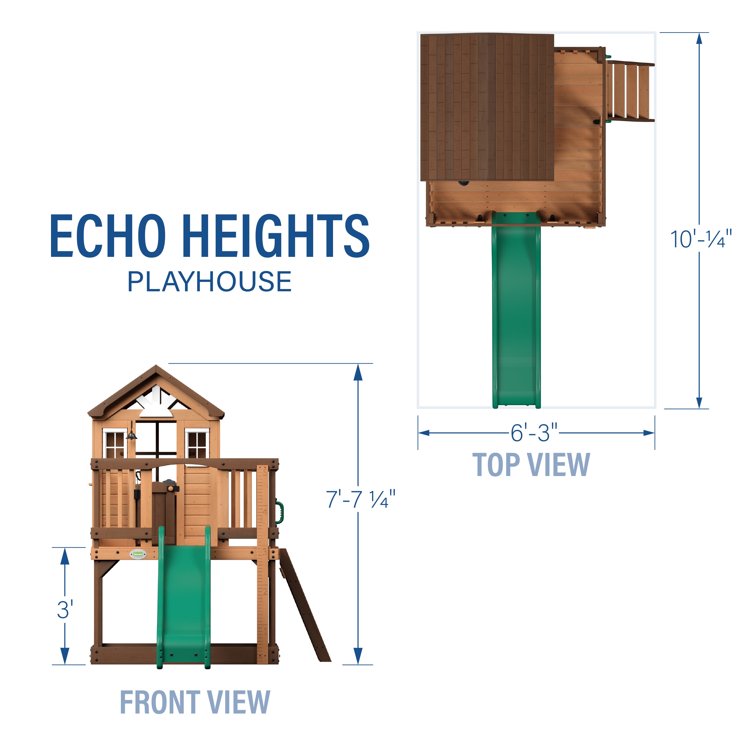 Echo Heights Imperial Dimensions