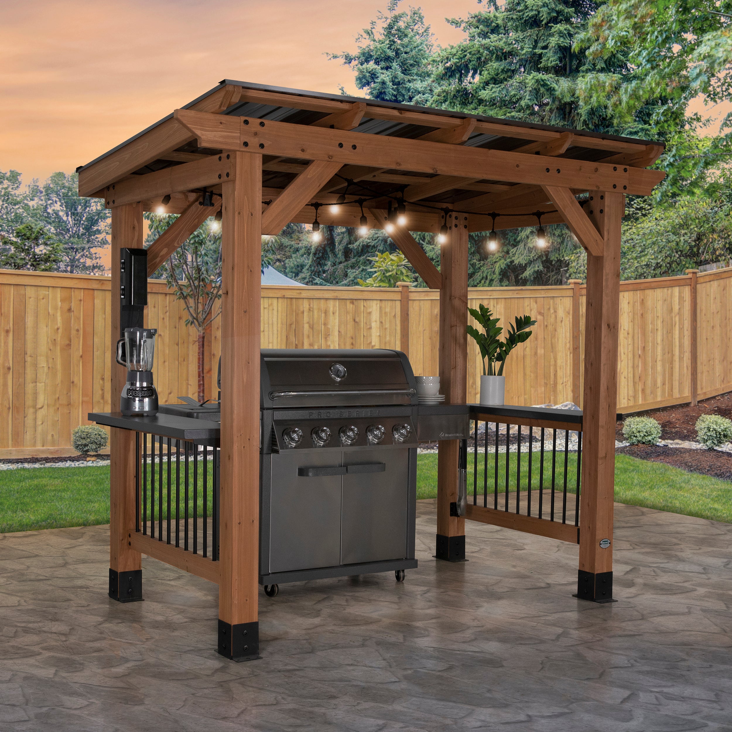 Saxony Grill Gazebo