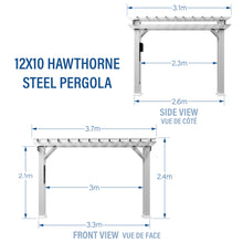 Load image into Gallery viewer, 12x10 Hawthorne Metric Dimensions French
