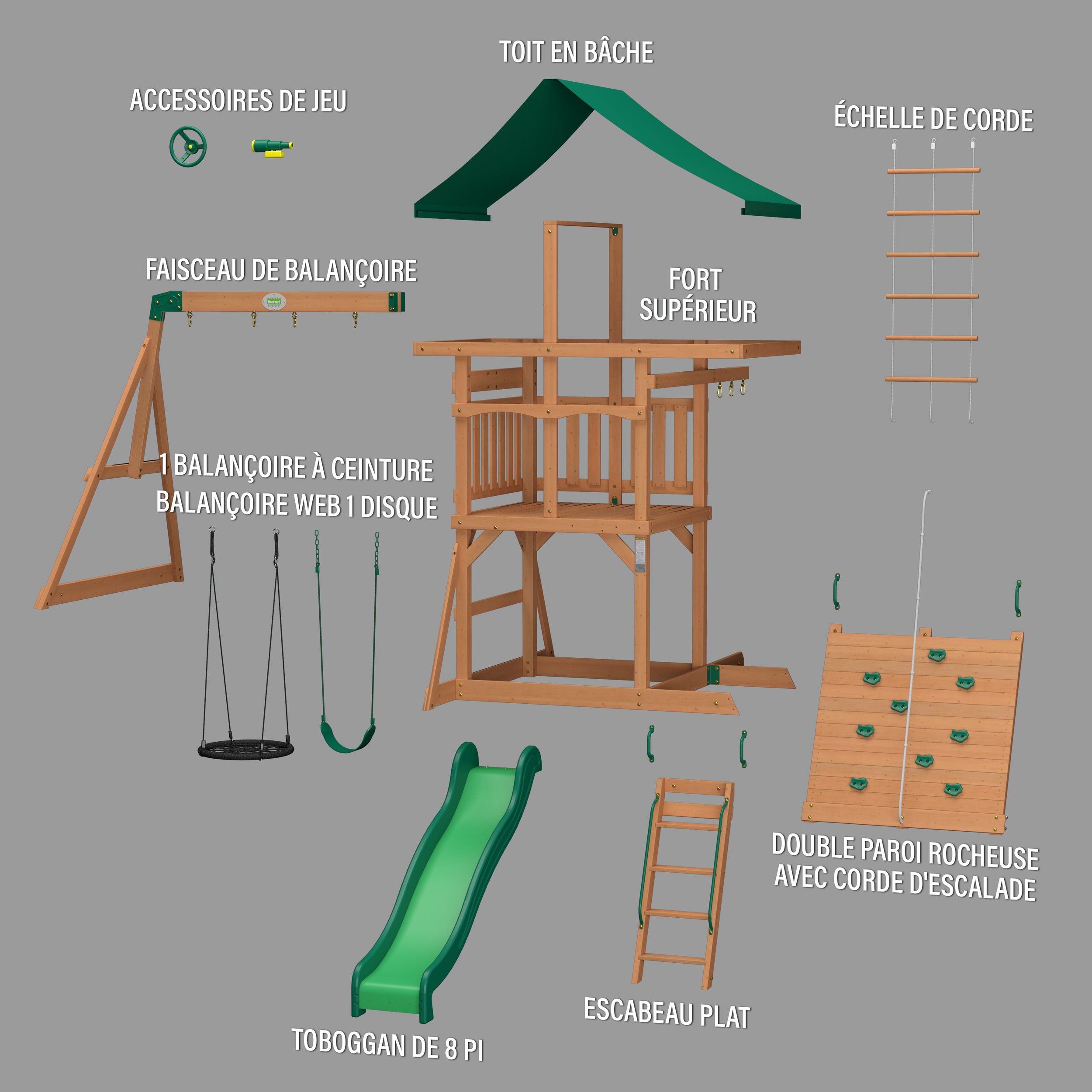 Grayson Peak Exploded View French