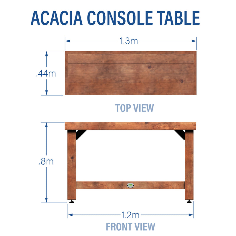 Console Table - Acacia specifications