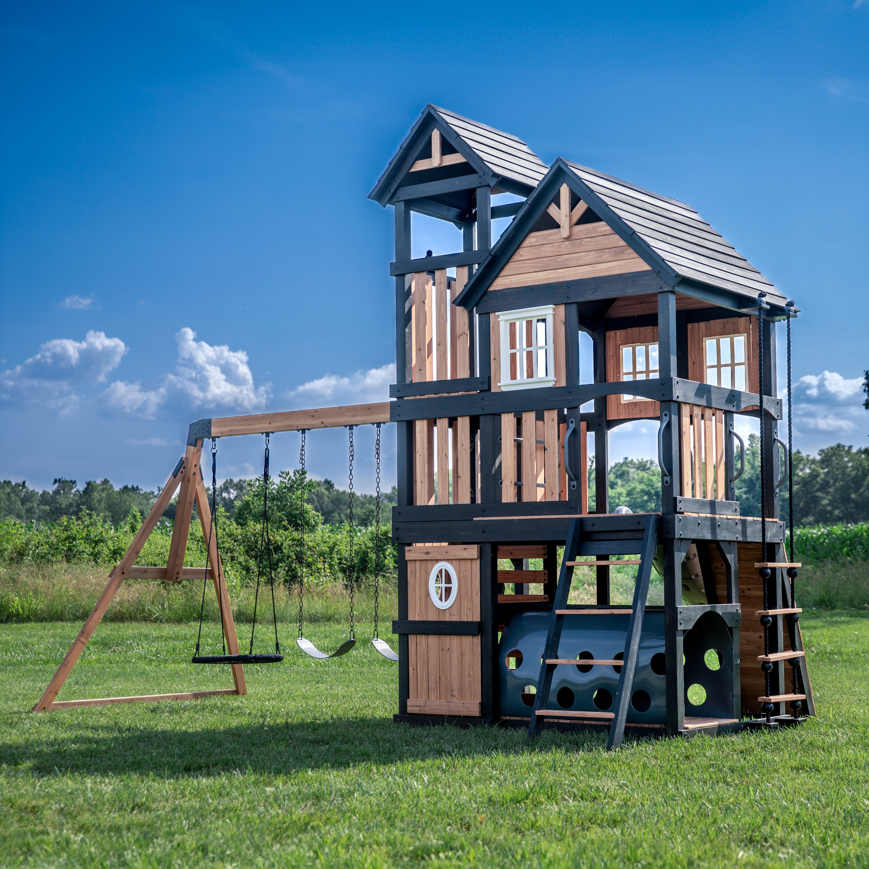 Mystic Tower Swing Set