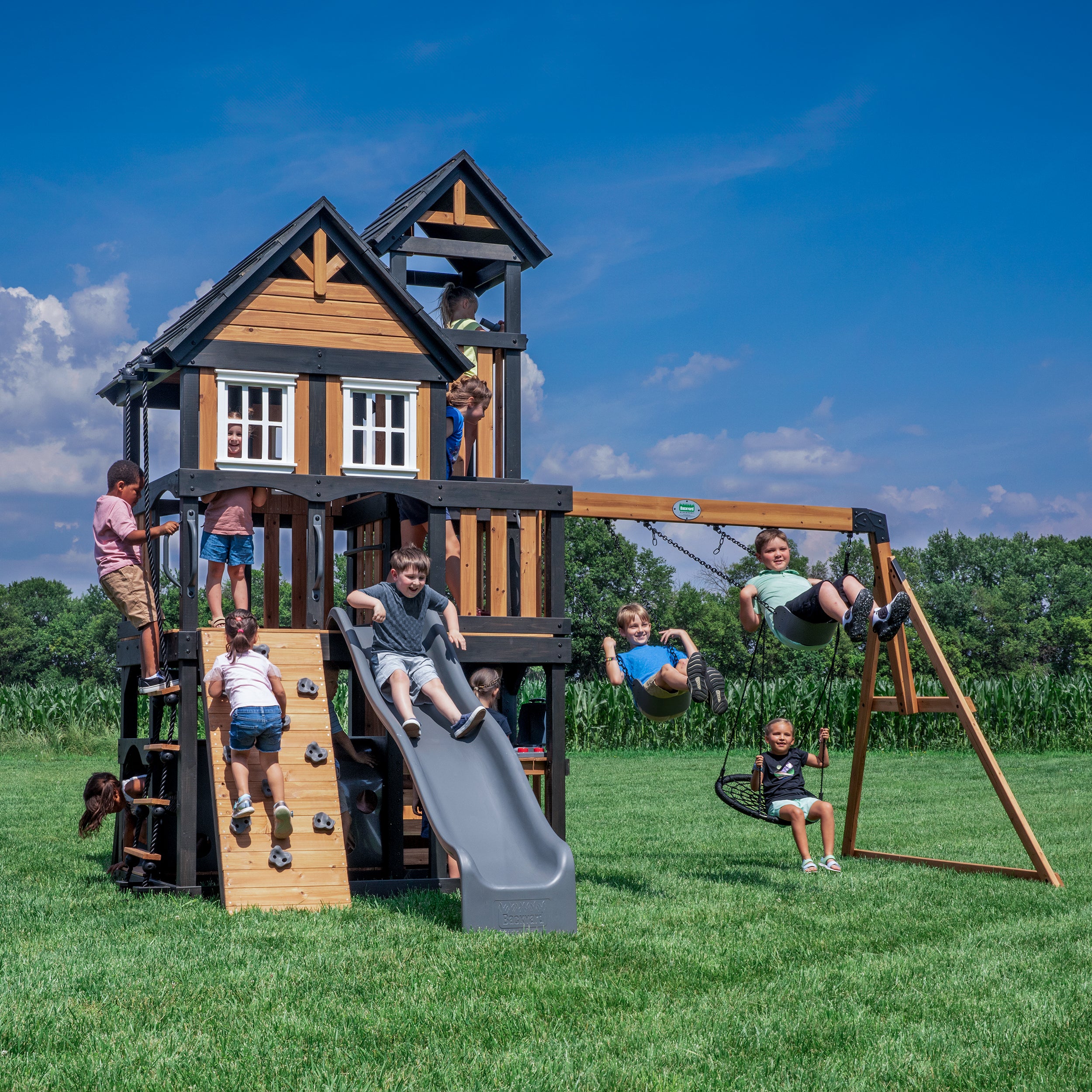 Mystic Tower Swing Set