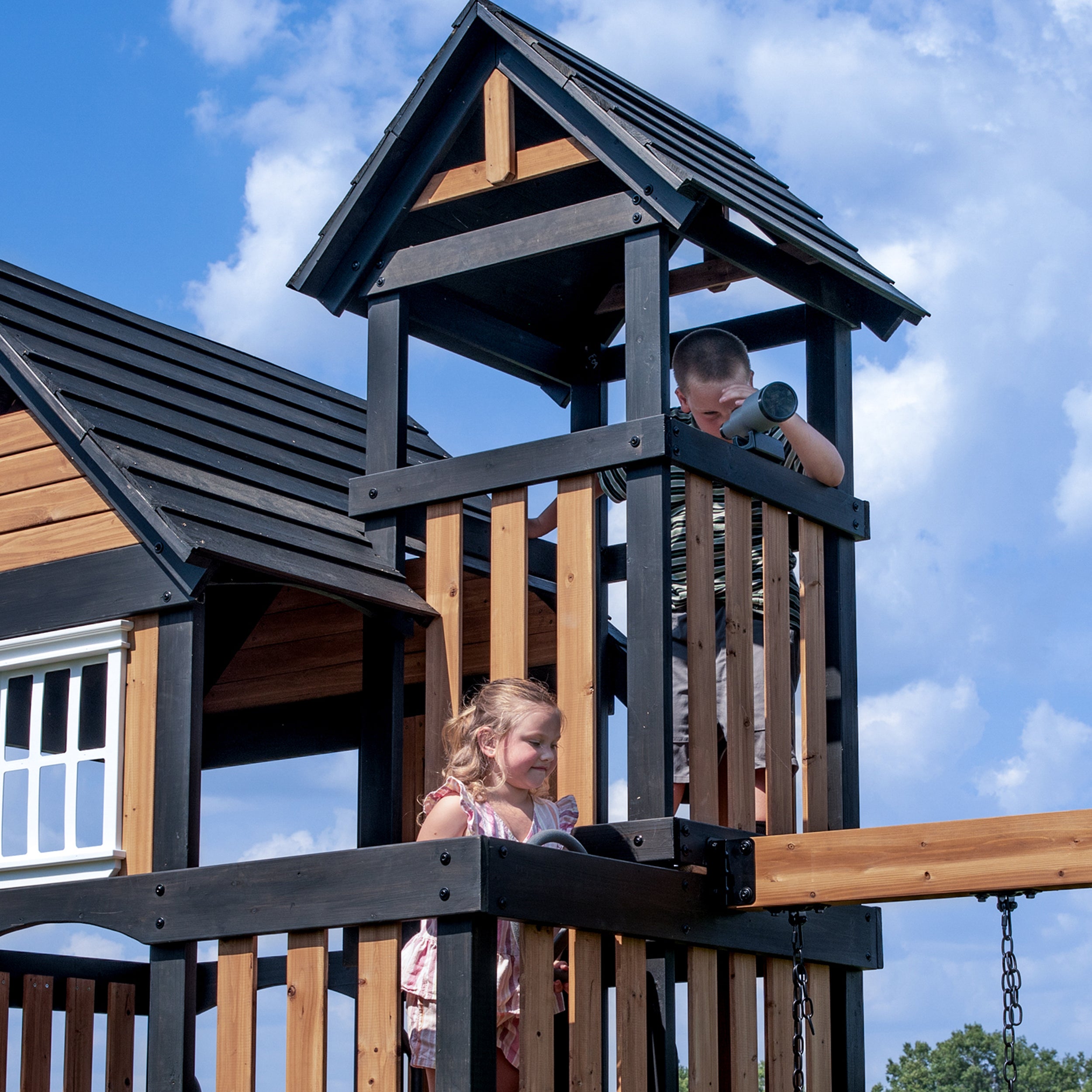 Mystic Tower Swing Set