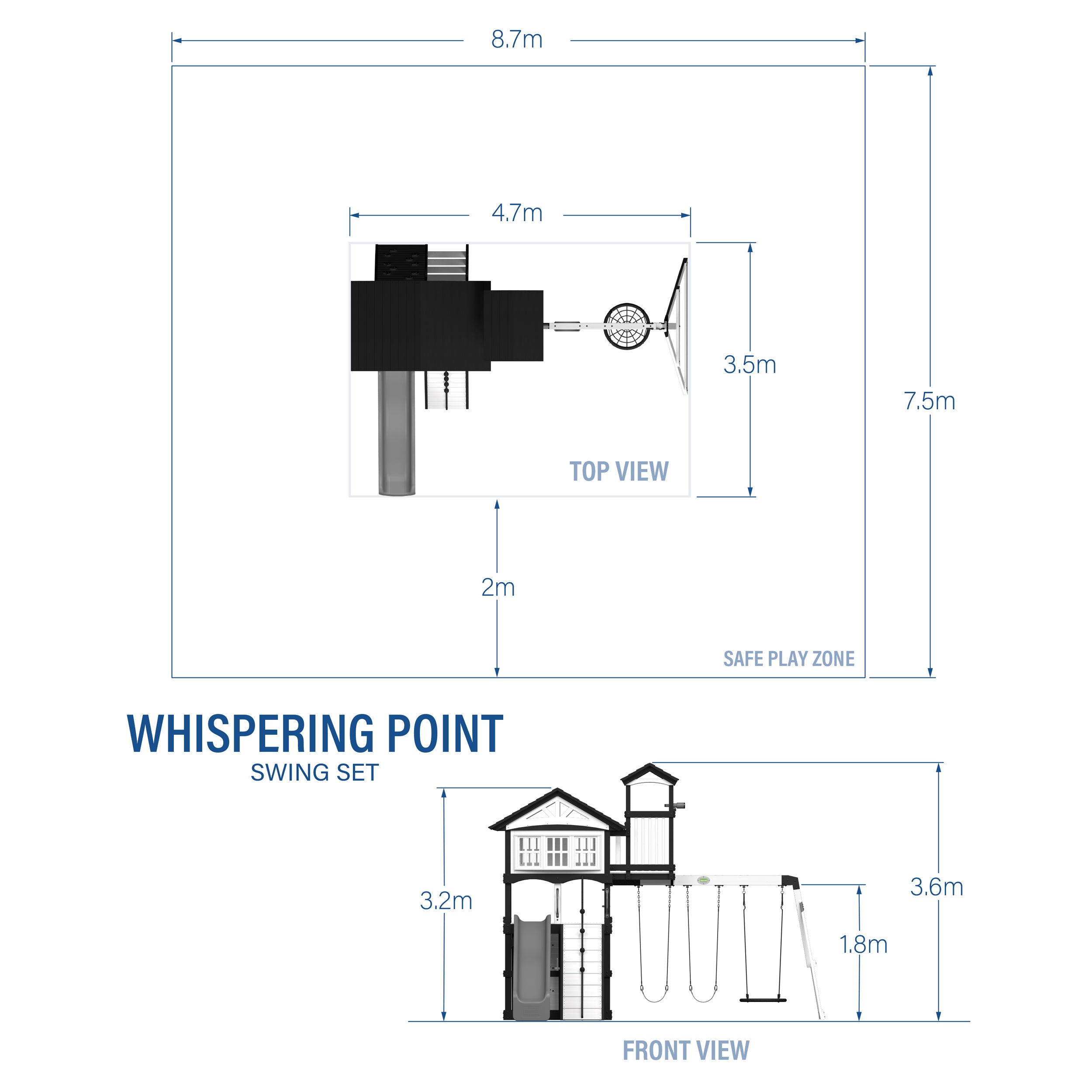 Whispering Point Metric Diagram