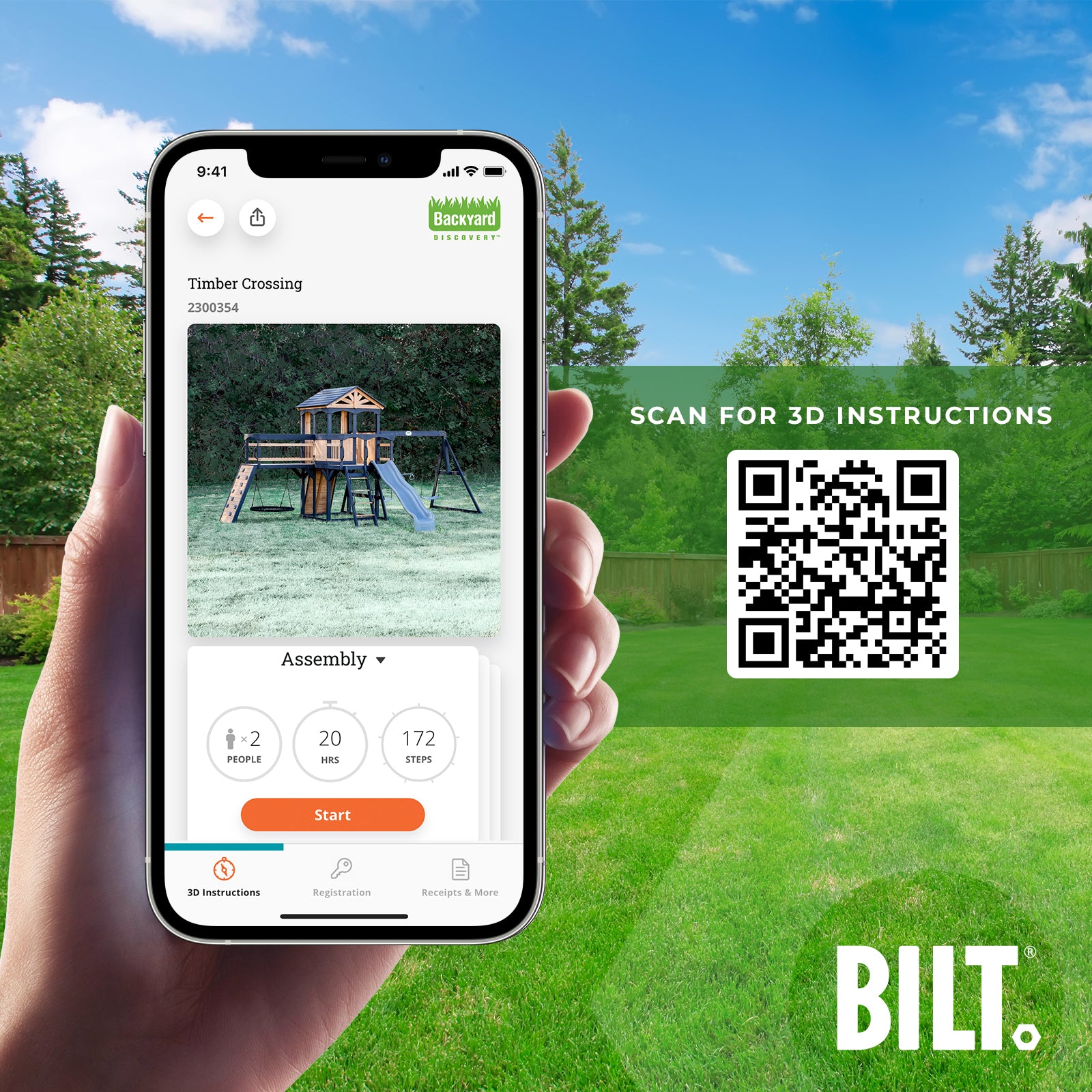 BILT App Timber Crossing Assembly