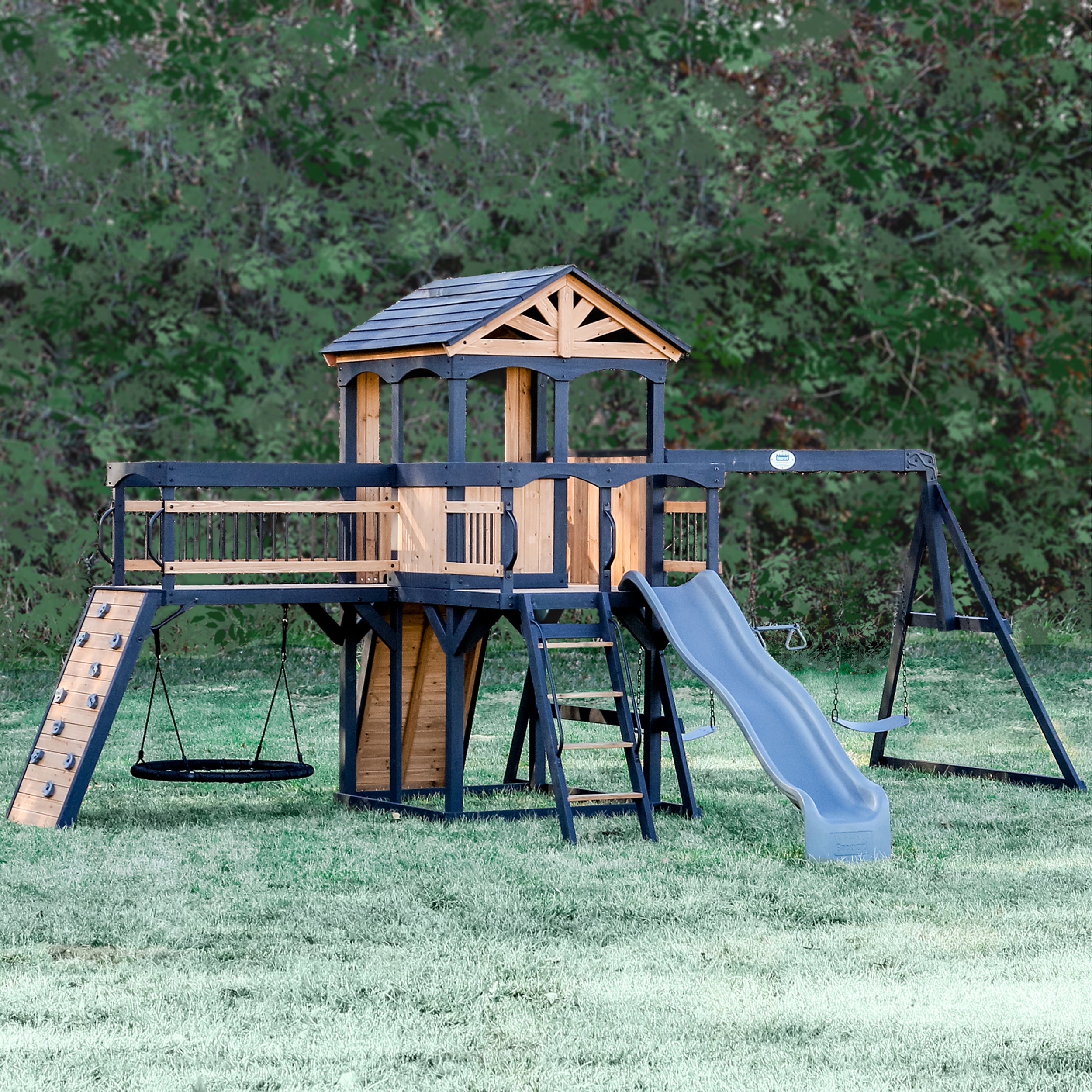 Timber Crossing Swing Set