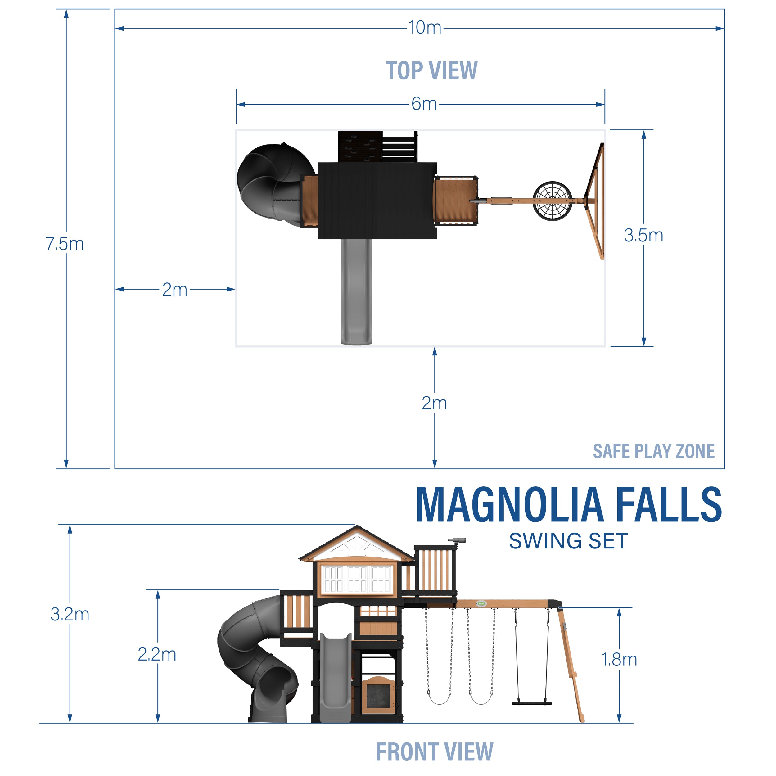 Magnolia Falls Metric Diagram