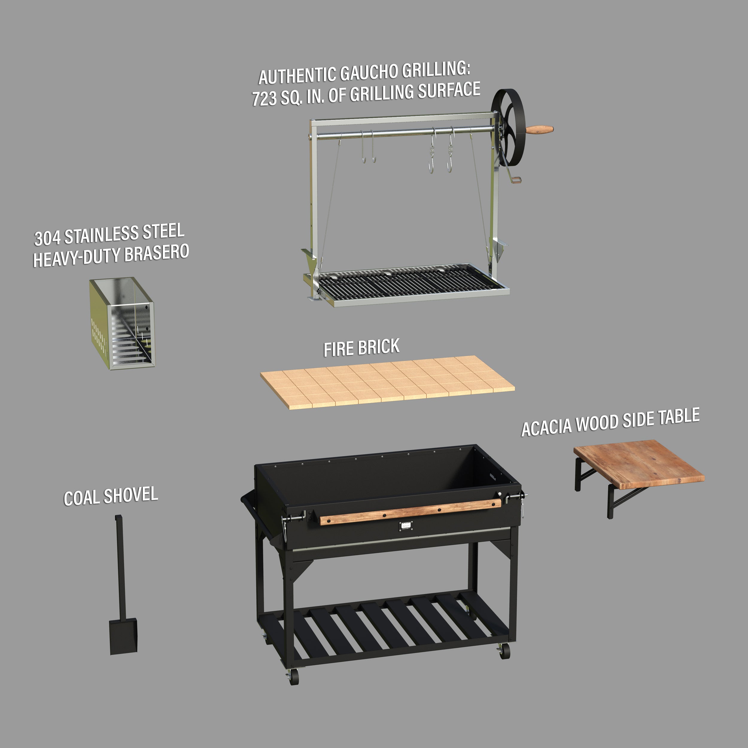 Argentine / Santa Maria Exploded View English