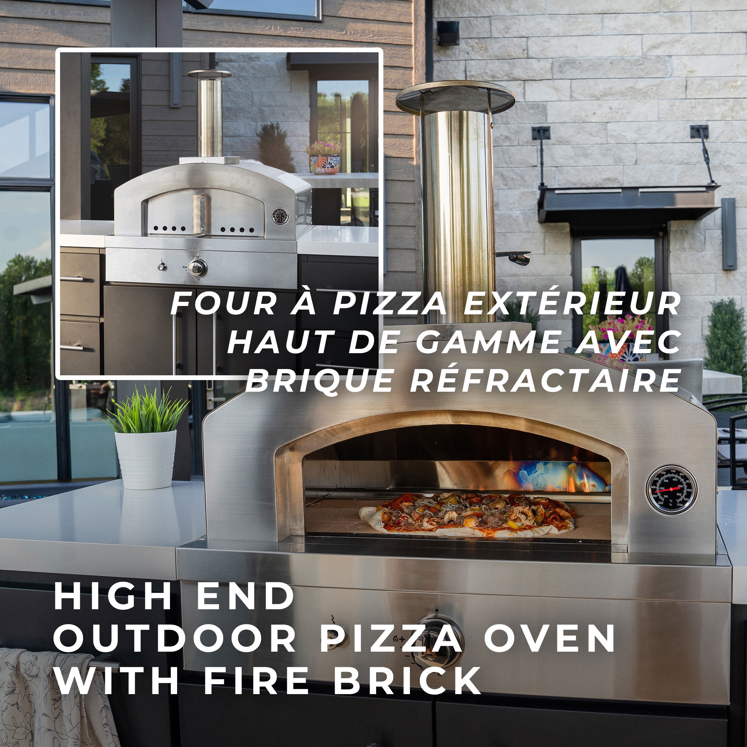 Fusion Fire Outdoor Kitchen Pizza Oven