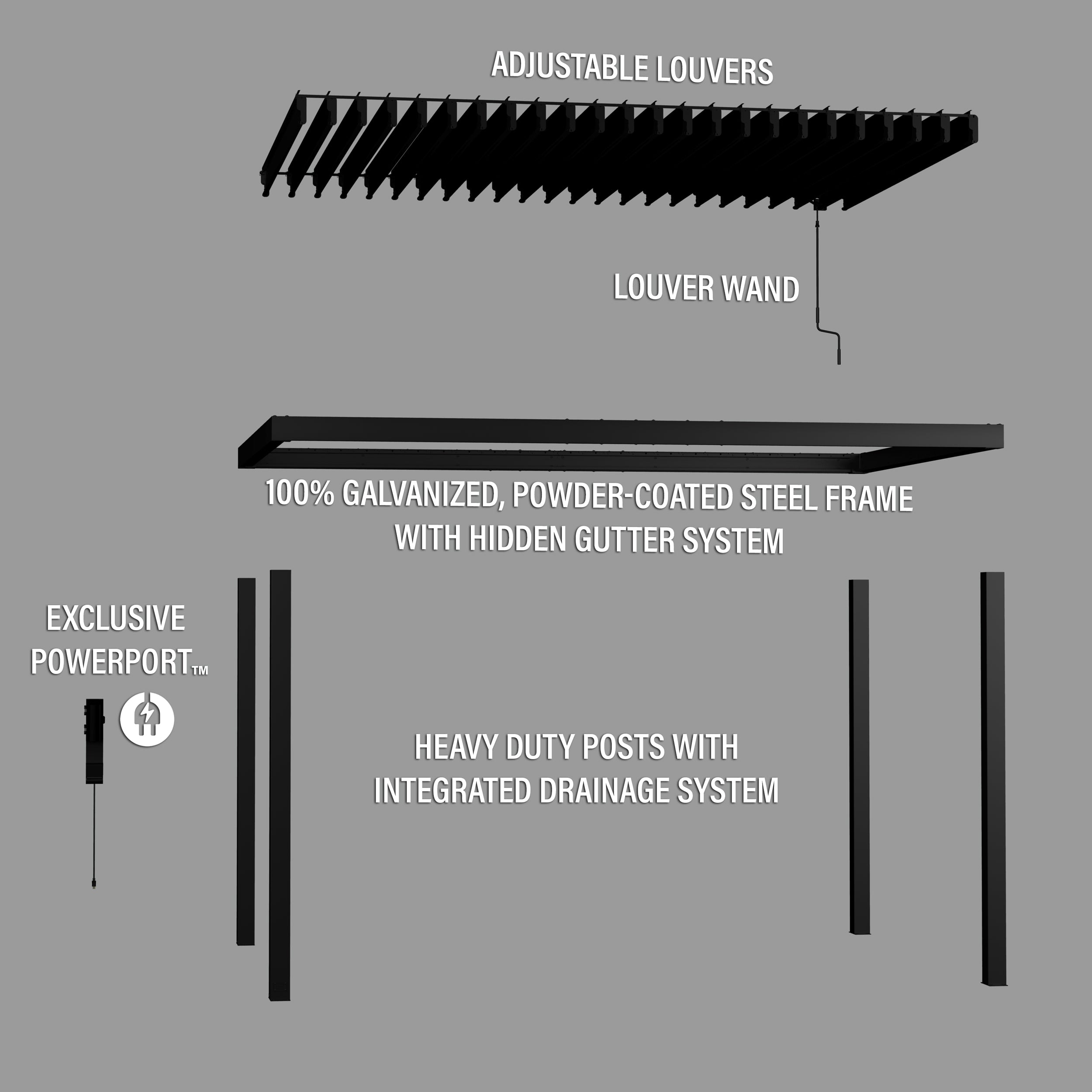 14x10 Sarasota English Exploded View