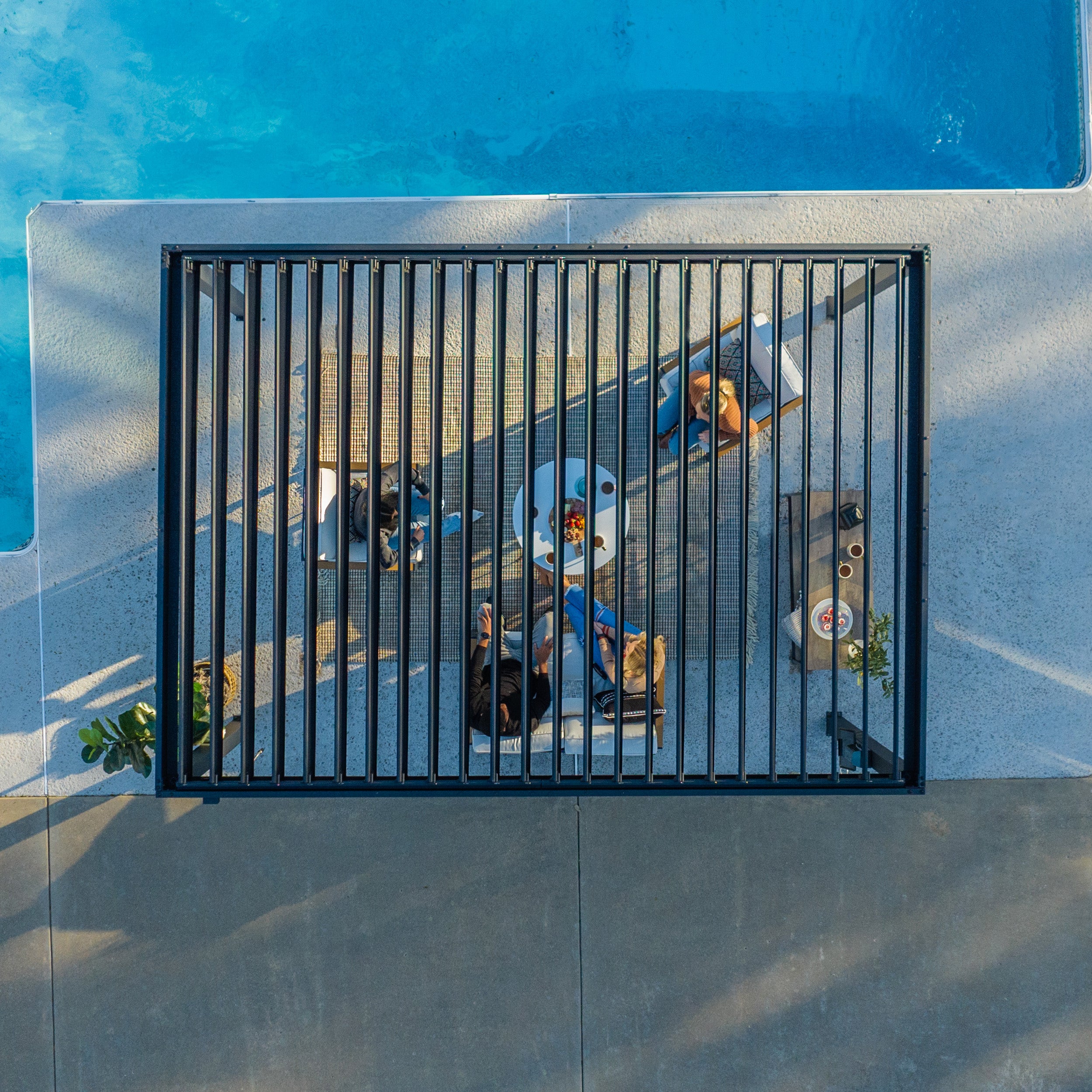 14x10 Sarasota Louvered Open