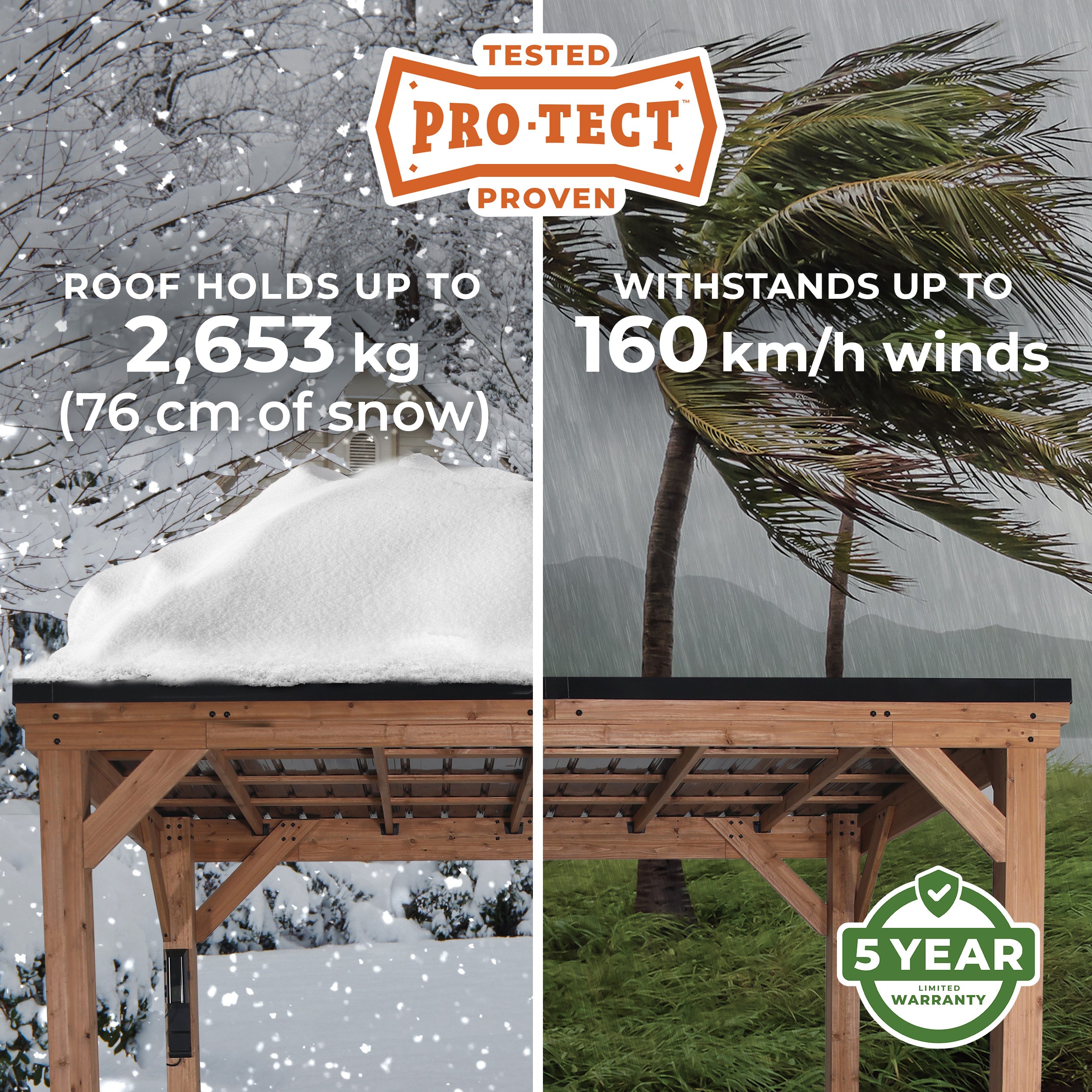 3.7m x 2.9m Arcadia Protect Metric