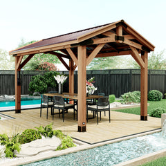 4.3m x 3m Norwood Gazebo (14ft x 10ft)