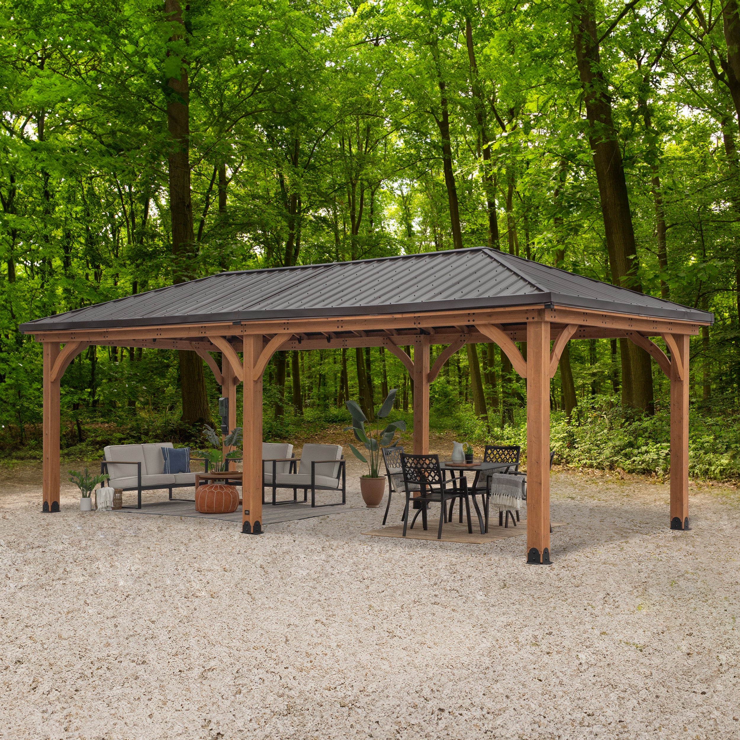 7.3m x 3.7m Barrington Gazebo