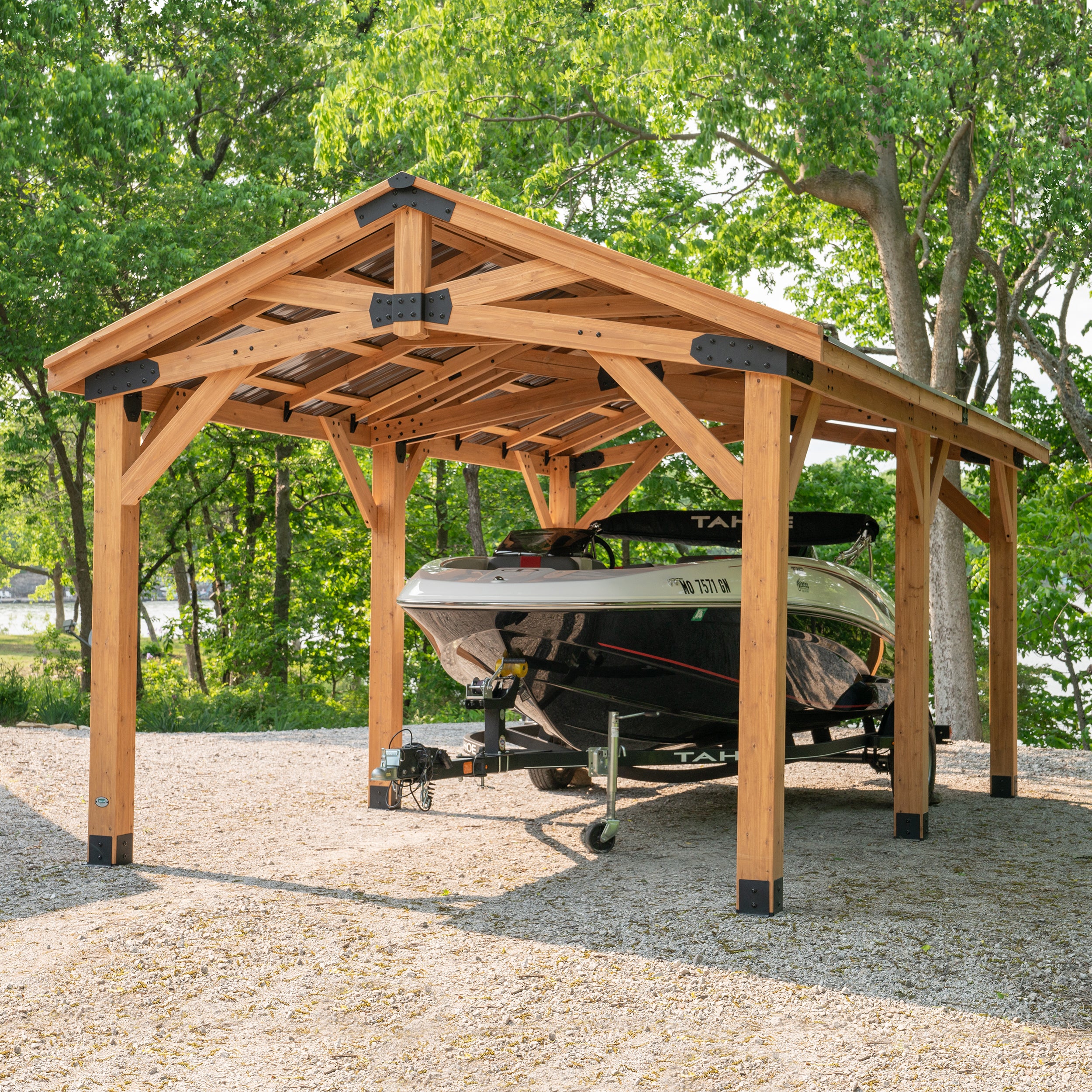 7.3m x 3.7m Norwood Carport