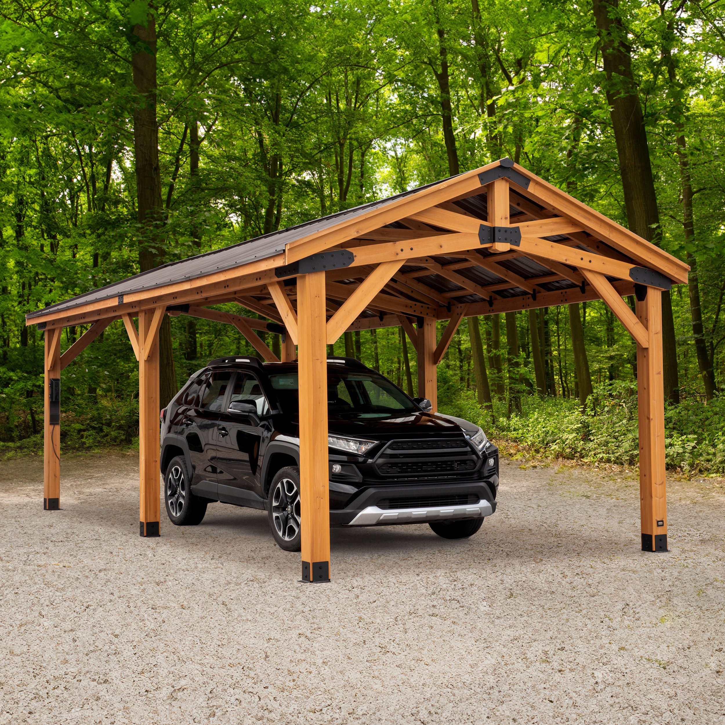 7.3m x 3.7m Norwood Carport