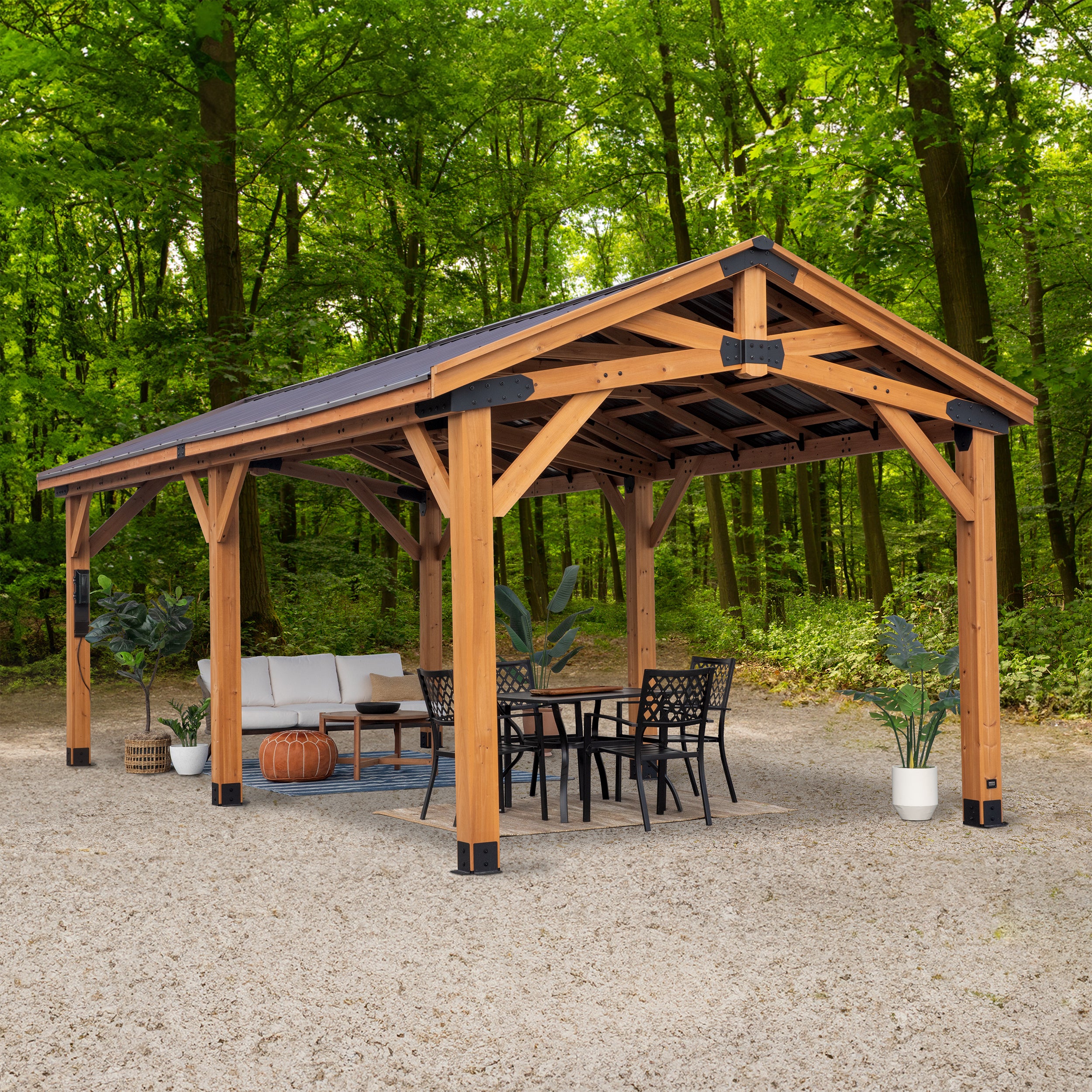 7.3m x 3.7m Norwood Gazebo