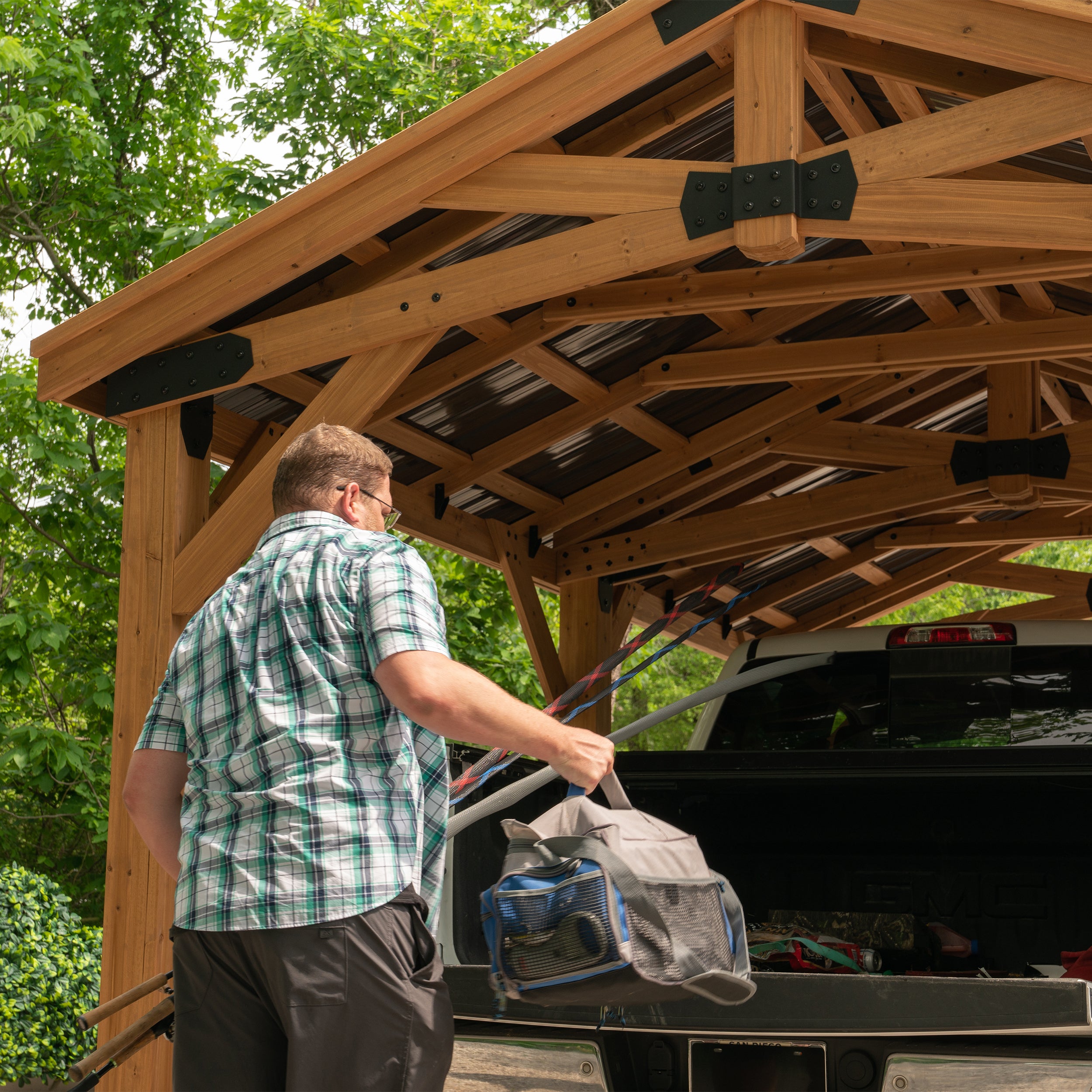 7.3m x 3.7m Norwood Carport