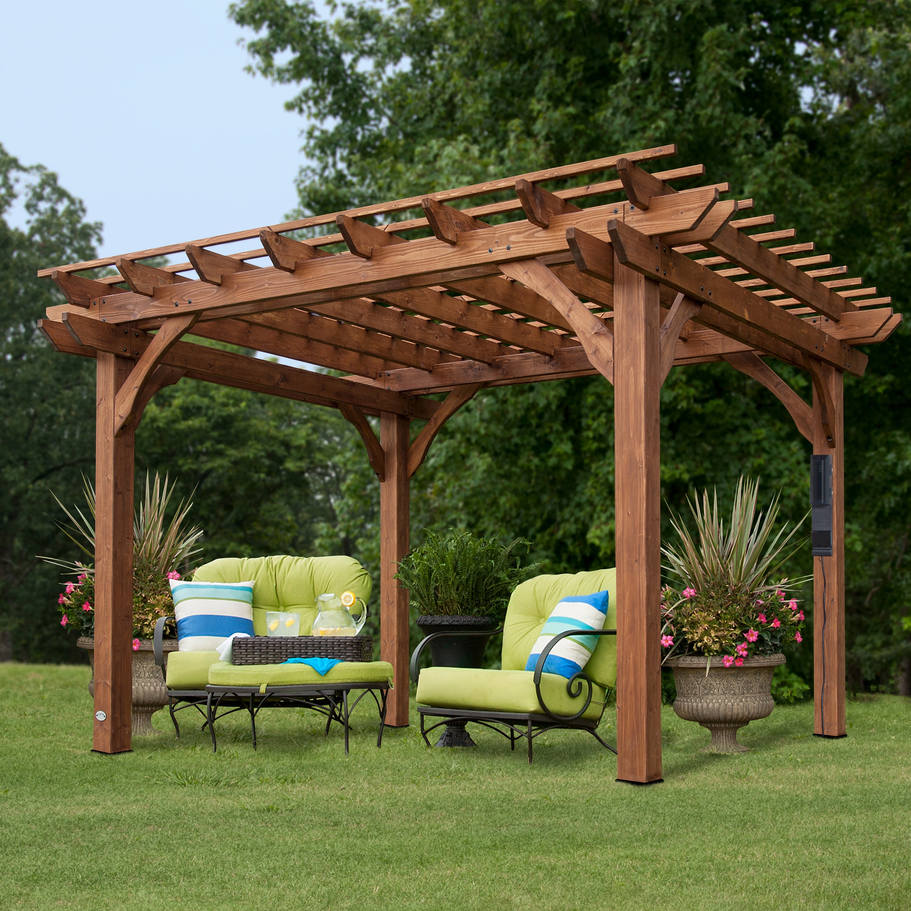 12x10 Cedar Pergola