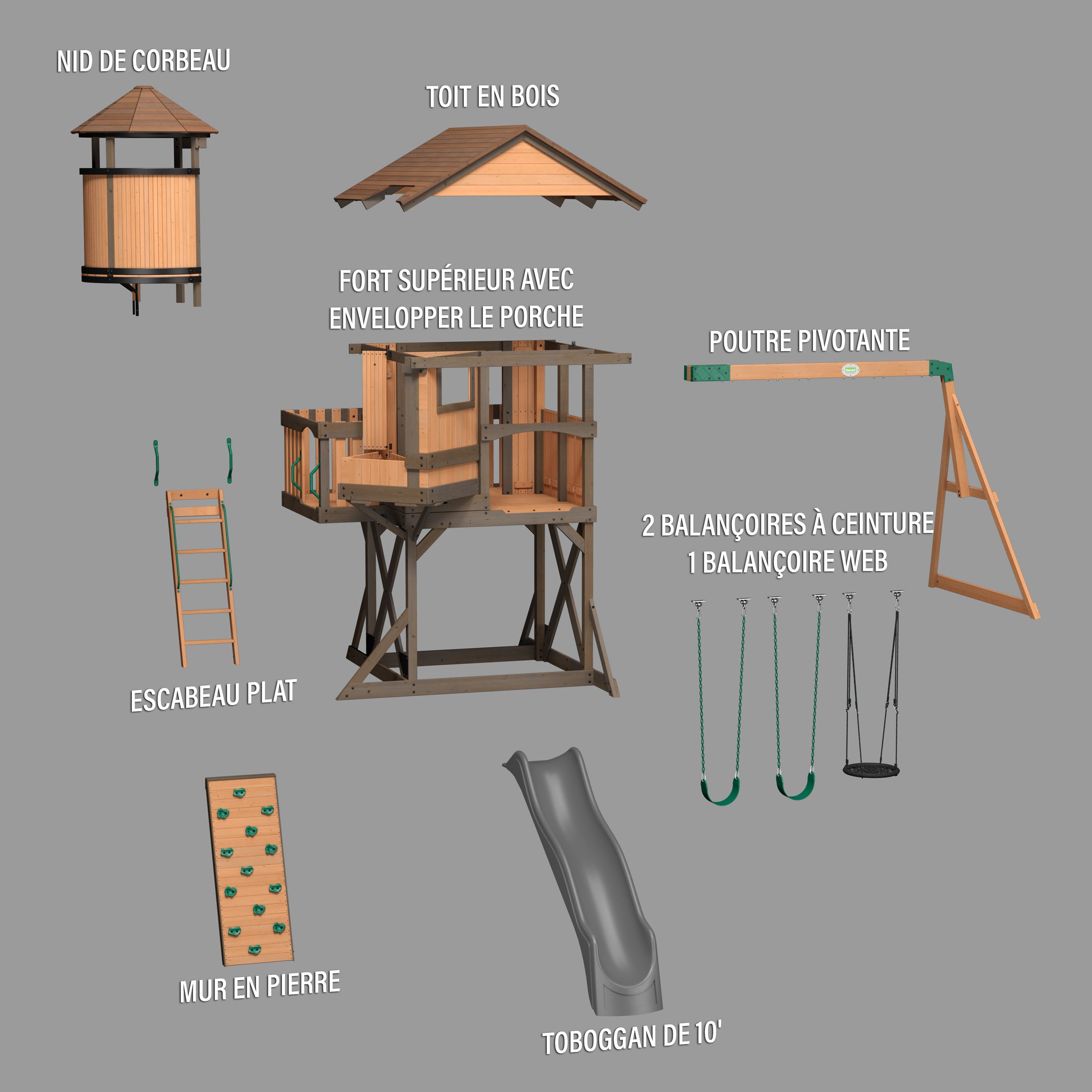 Eagles Nest Elite Exploded View French