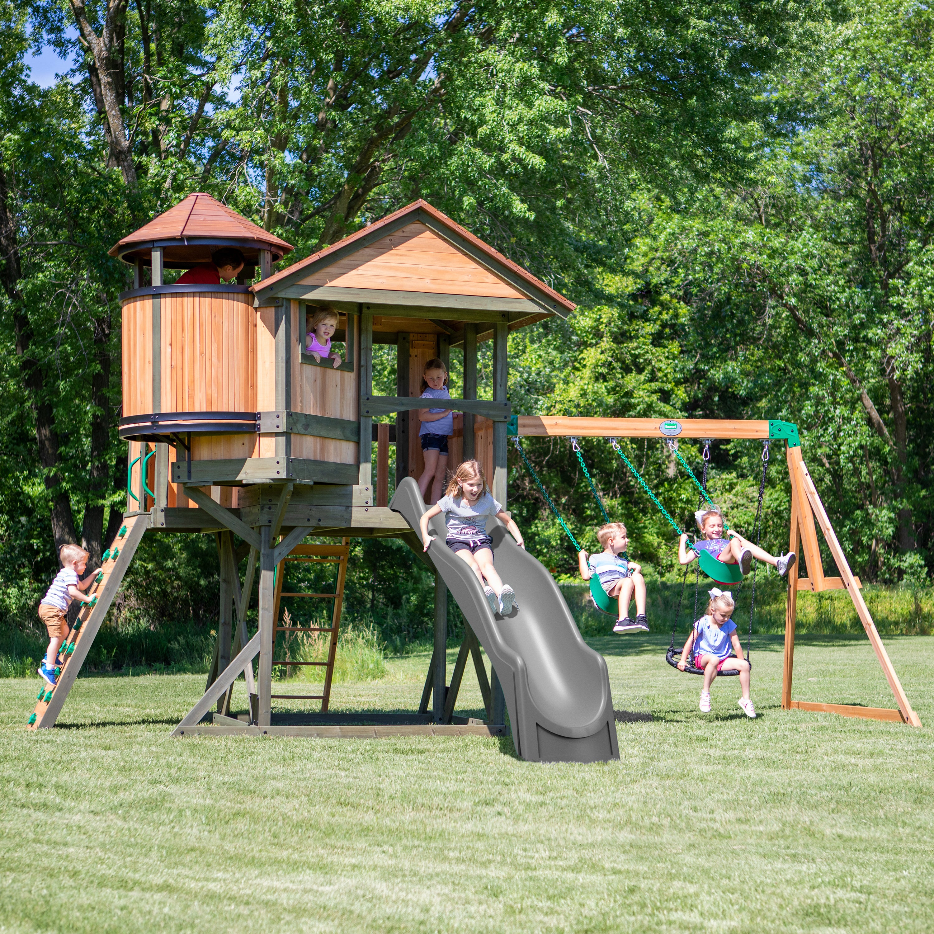 Eagles Nest Elite Swing Set