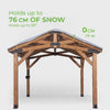 snow proof gazebo