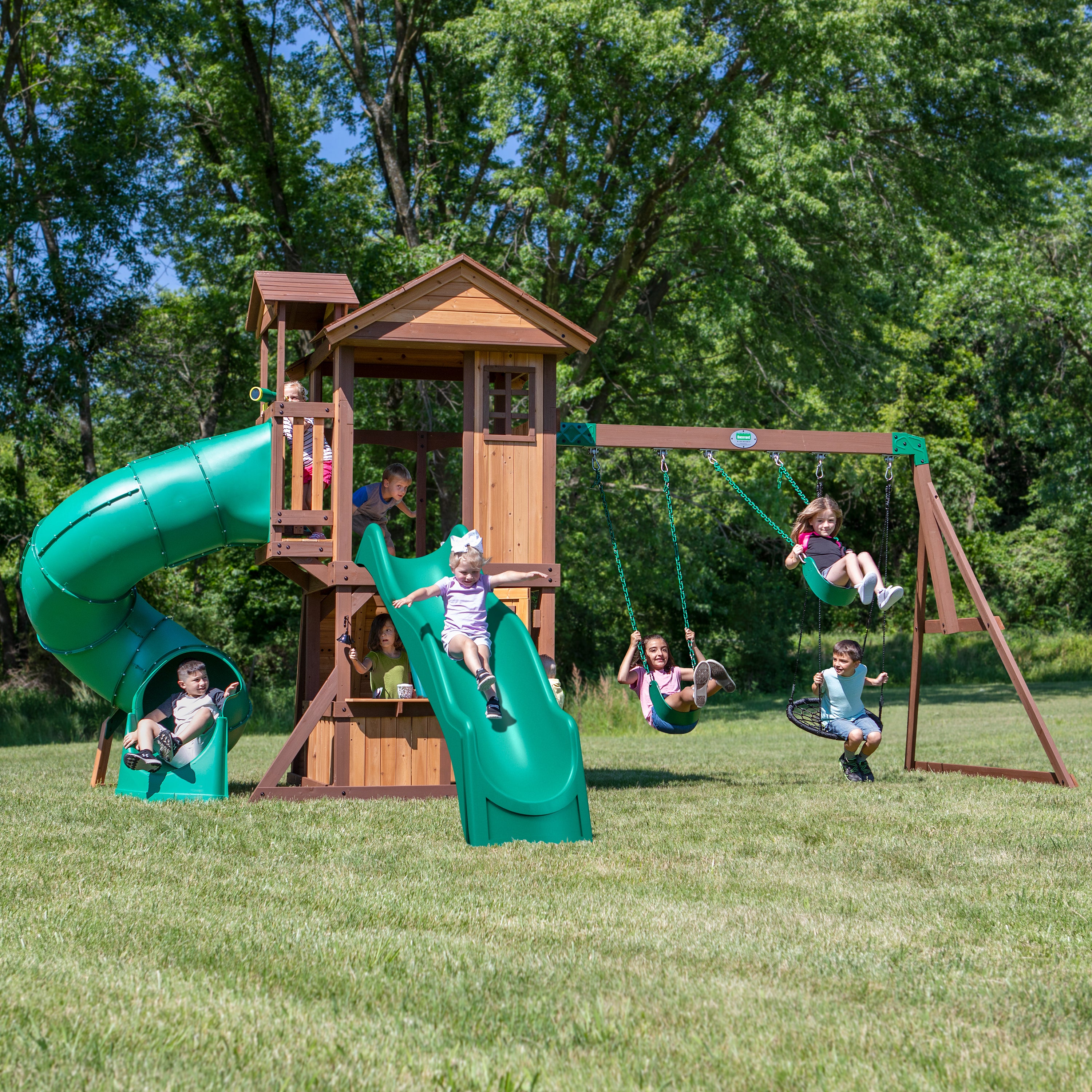 Tacoma Falls Swing Set Hero