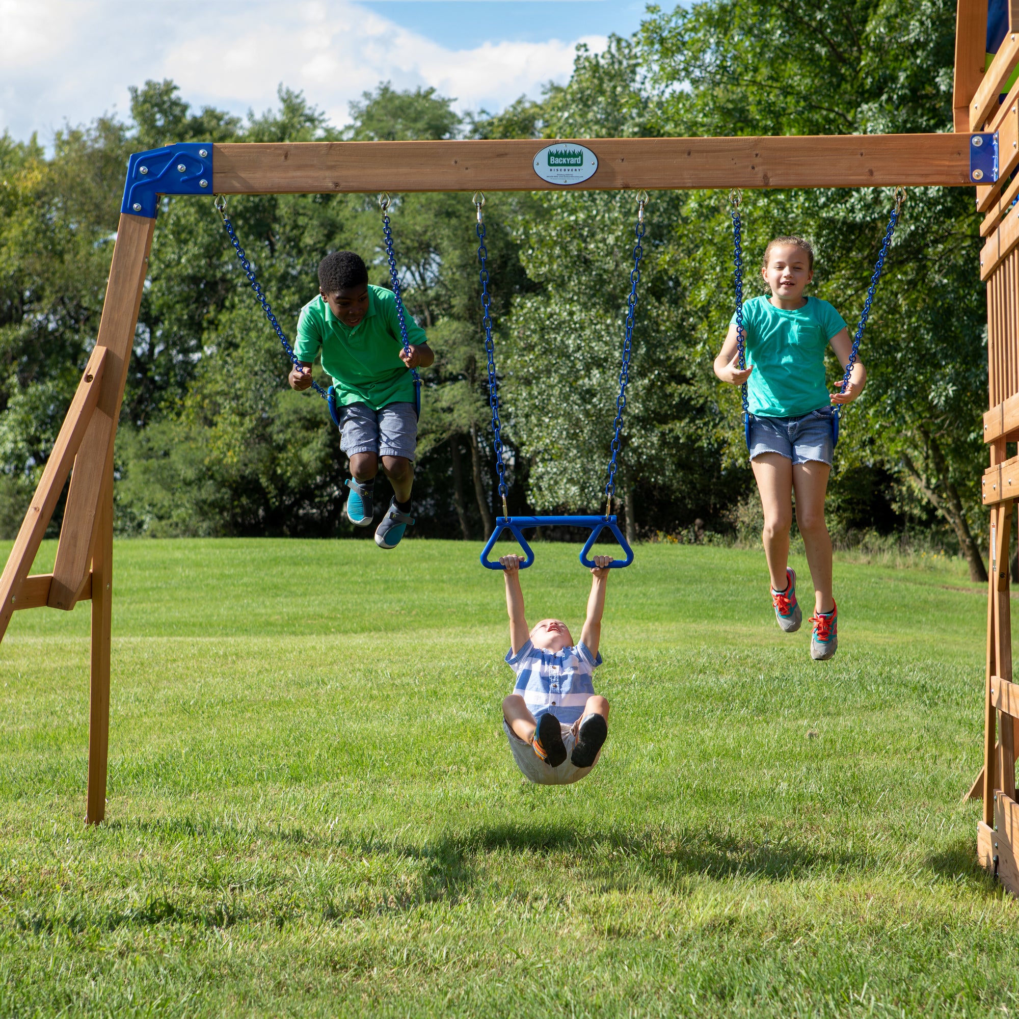 Beach Front Swing Set Swings