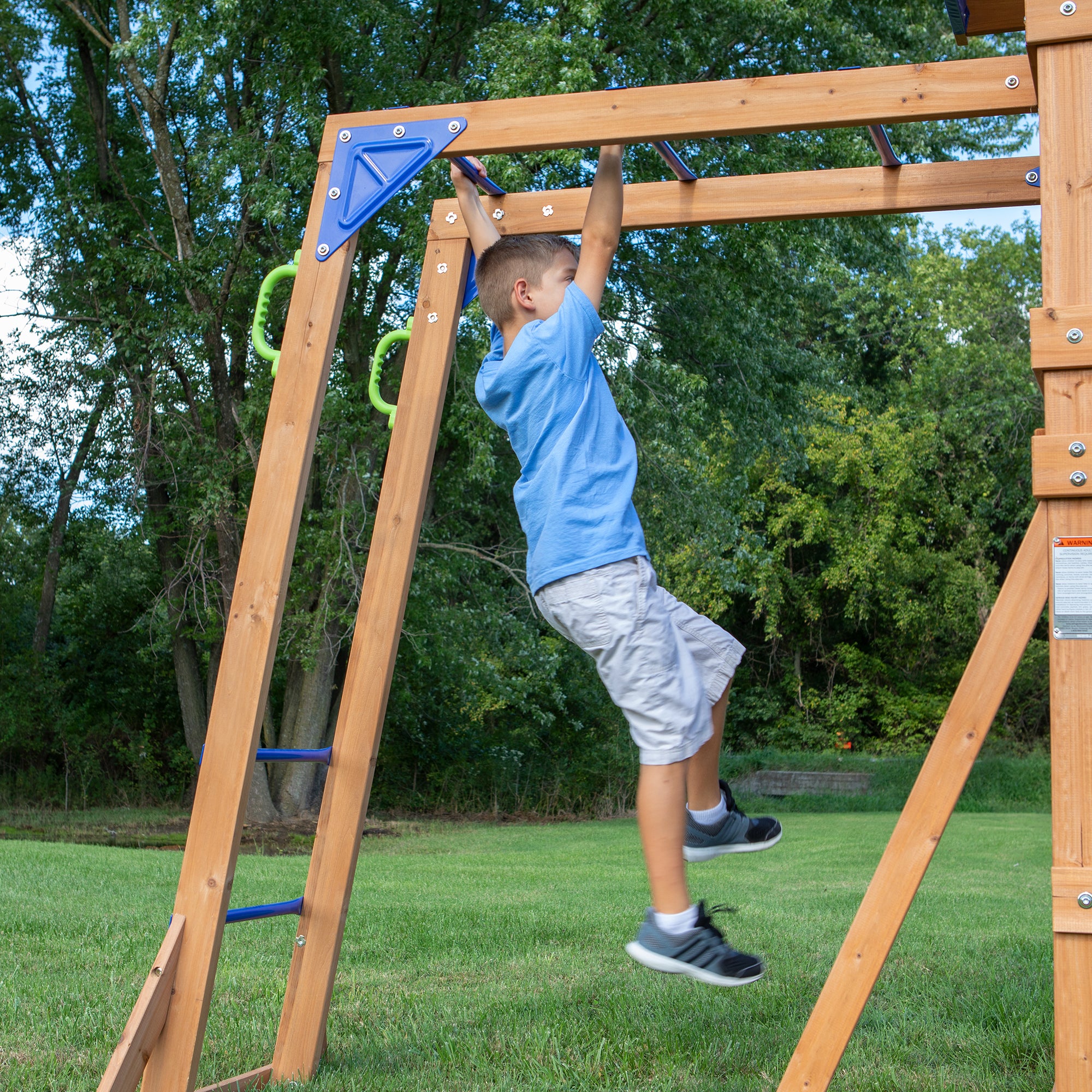 Beach Front Swing Set Monkey Bars