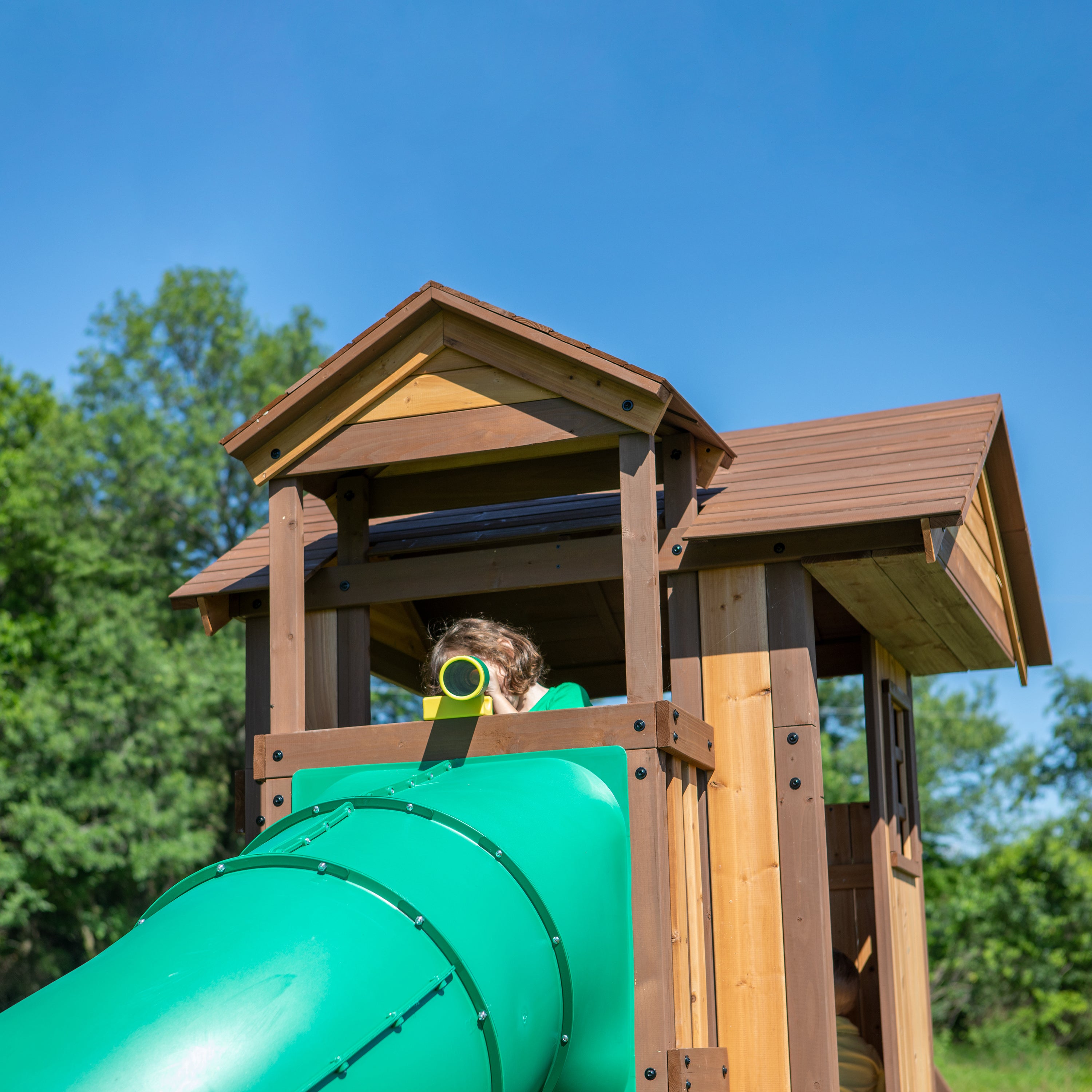 Tacoma Falls Swing Set Telescope