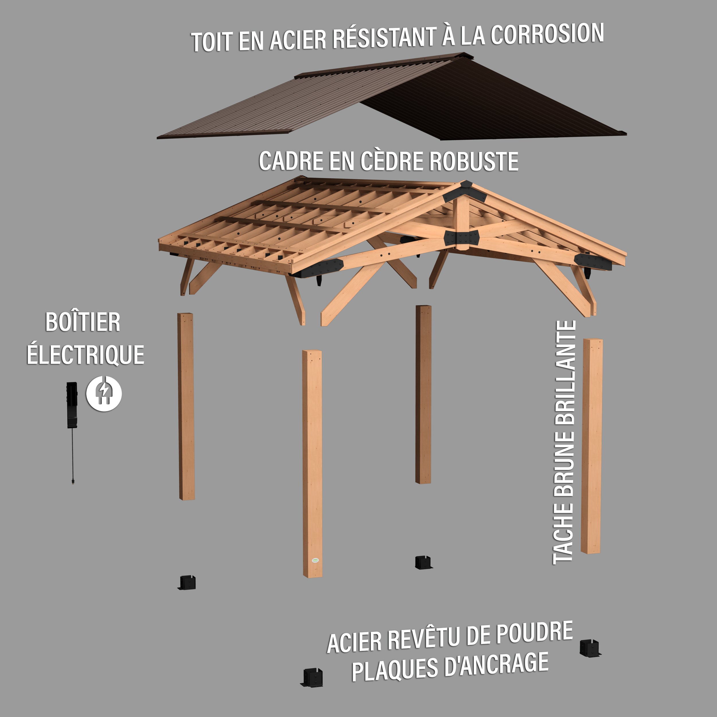 4.9m x 3.7m Norwood Exploded View French