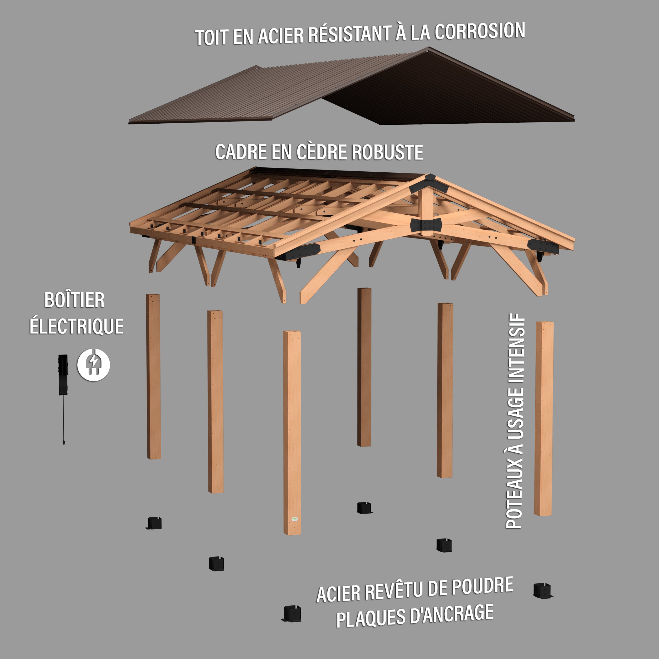 20x12 Norwood Exploded View French Canadian