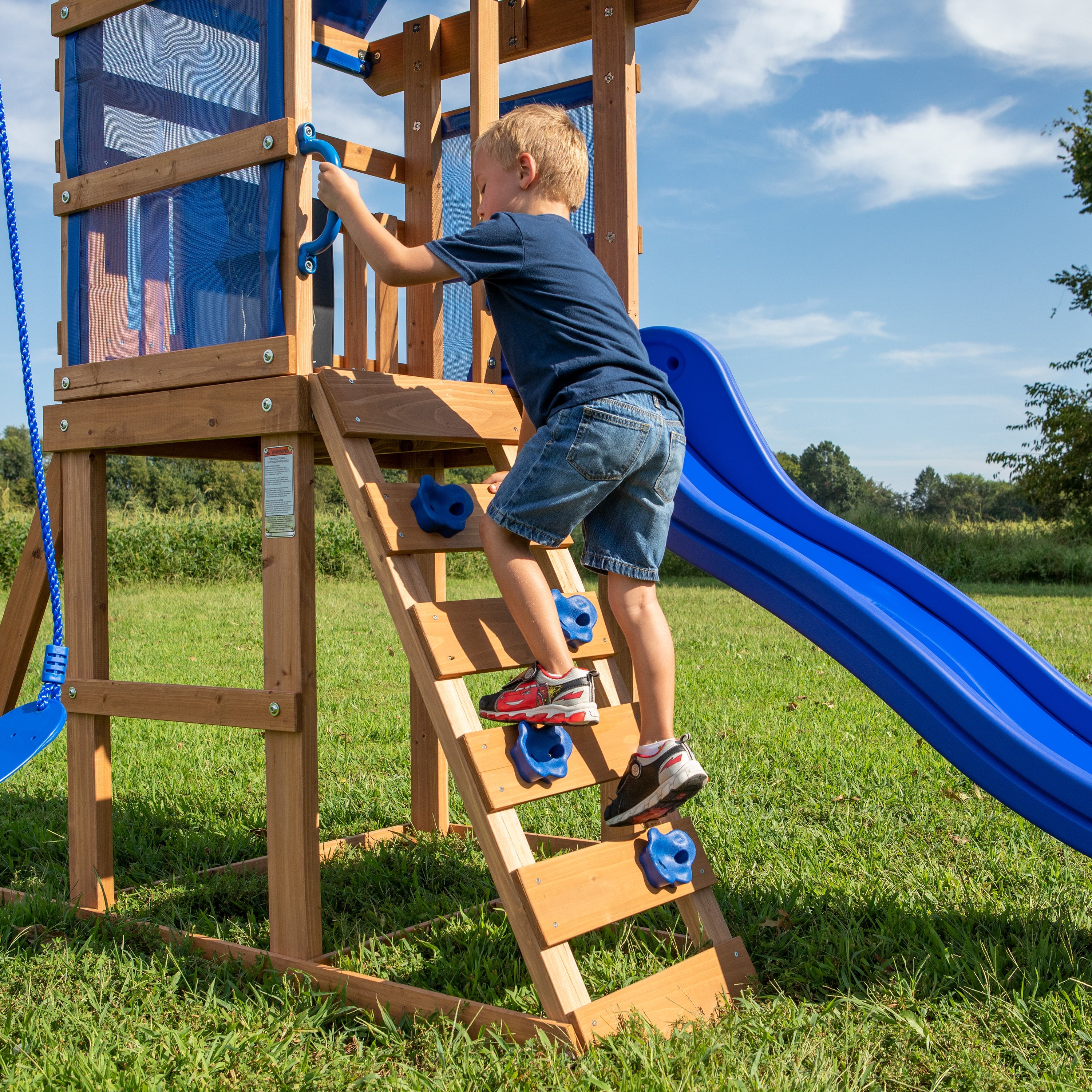 Aurora Wooden Climbing Wall