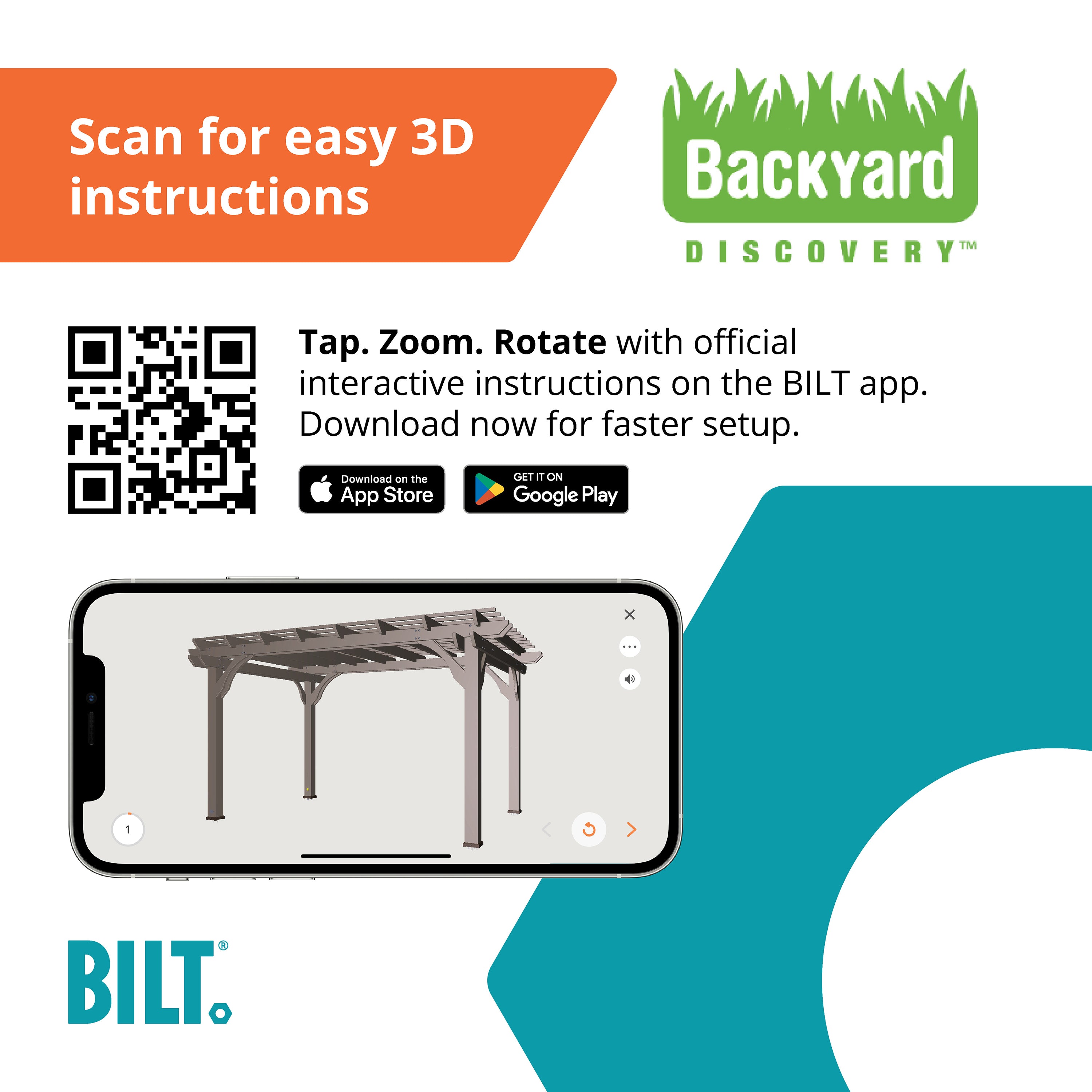 14x10 Pergola BILT App