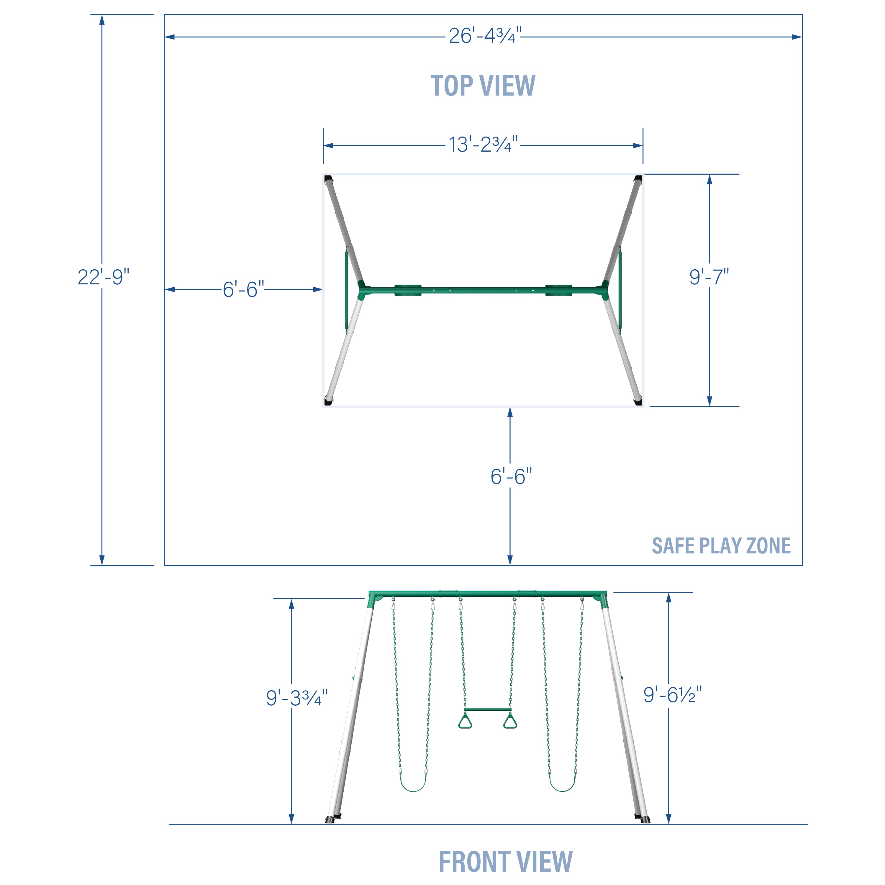 Big Brutus Inches Diagram