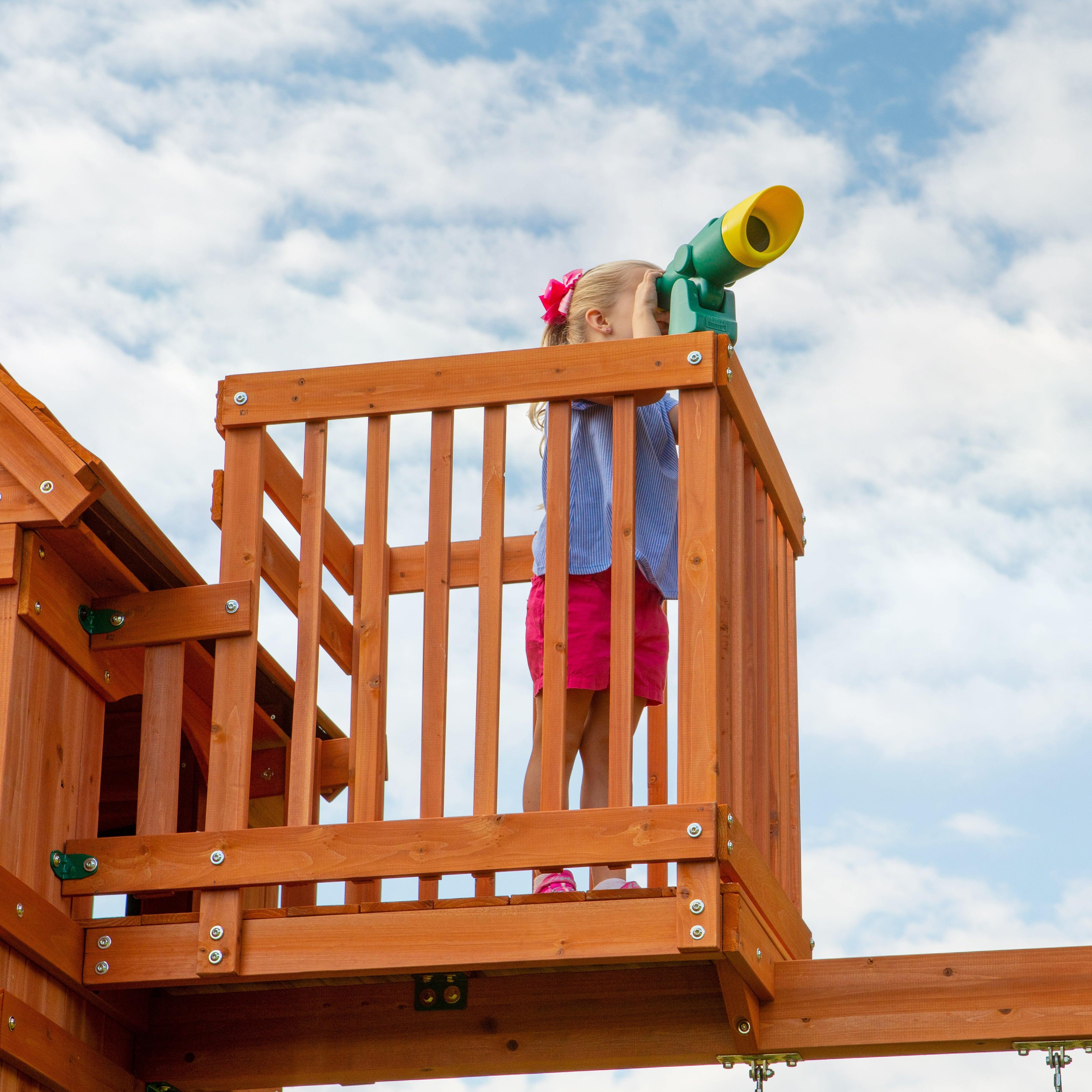 Skyfort II Swing Set Crows Nest