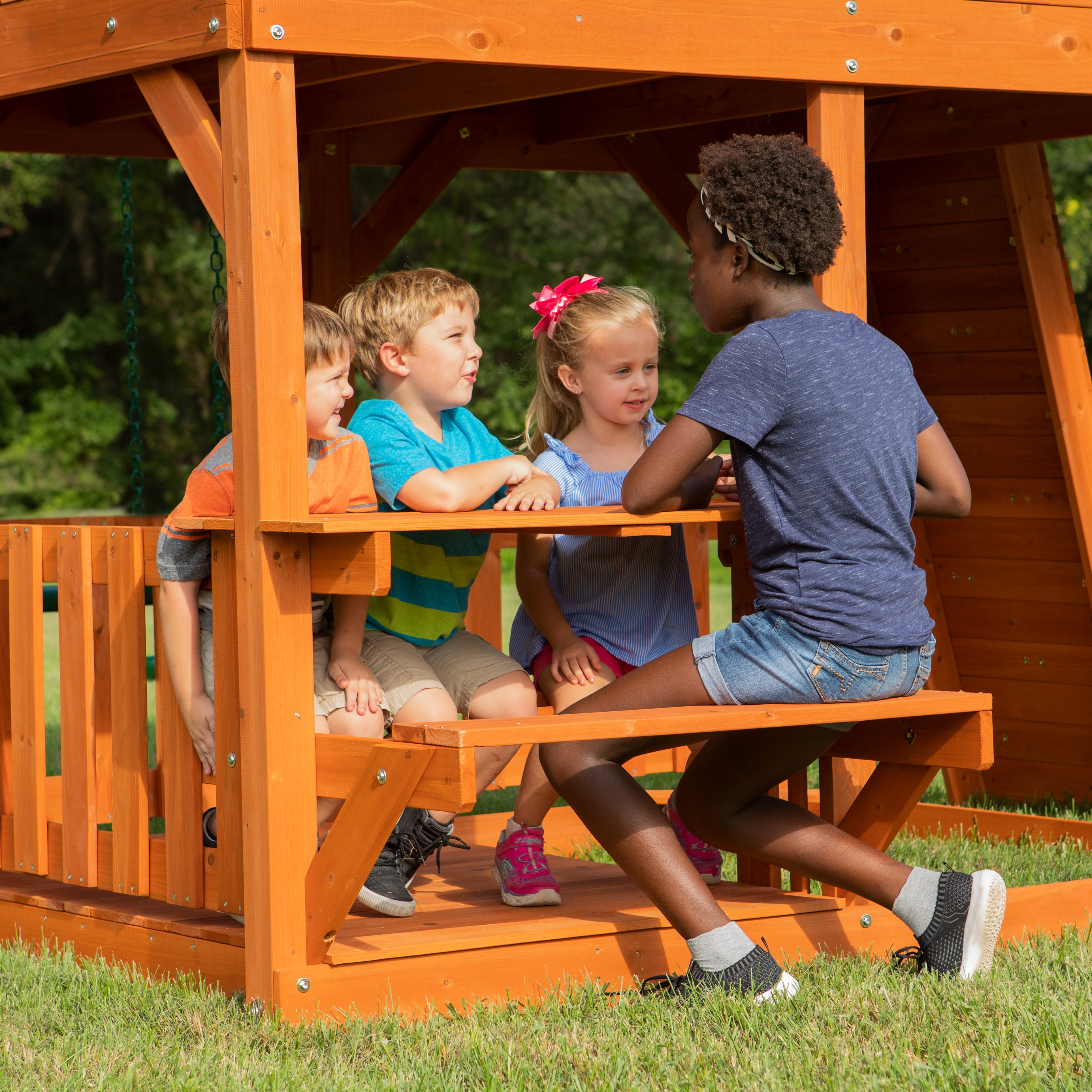 Skyfort II Swing Set Picnic Table