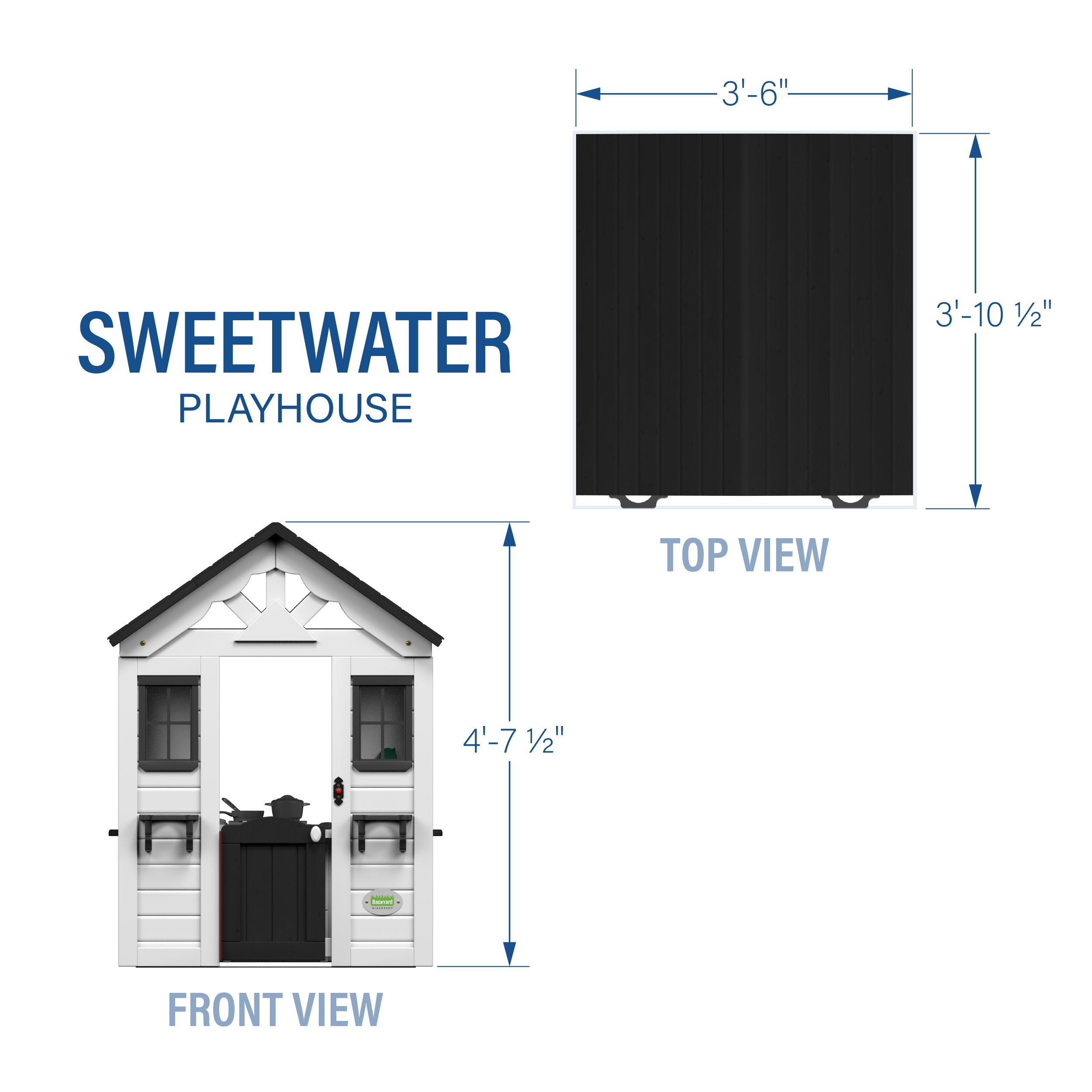 Sweetwater Playhouse Diagram Inches