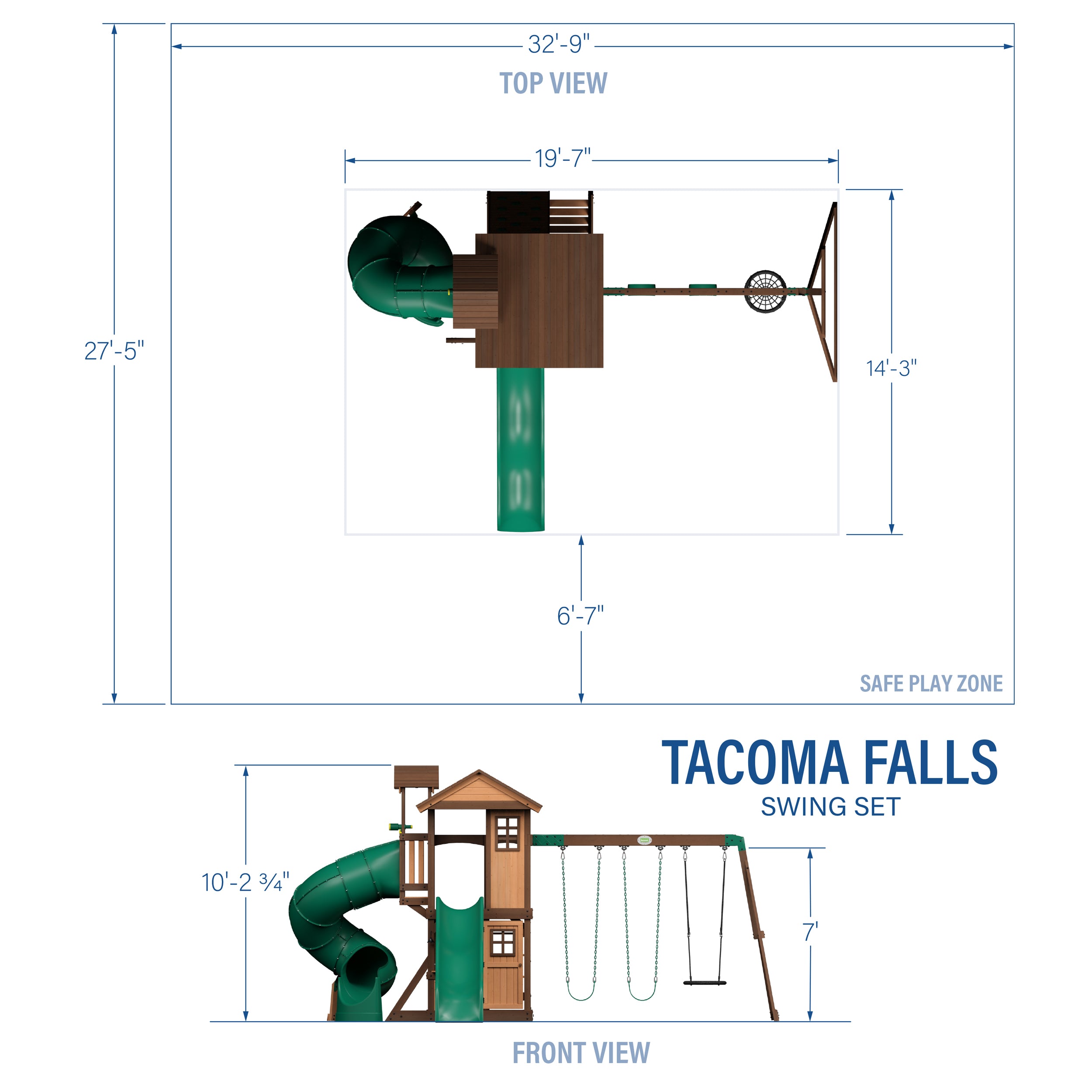 Tacoma Falls Imperial Diagram