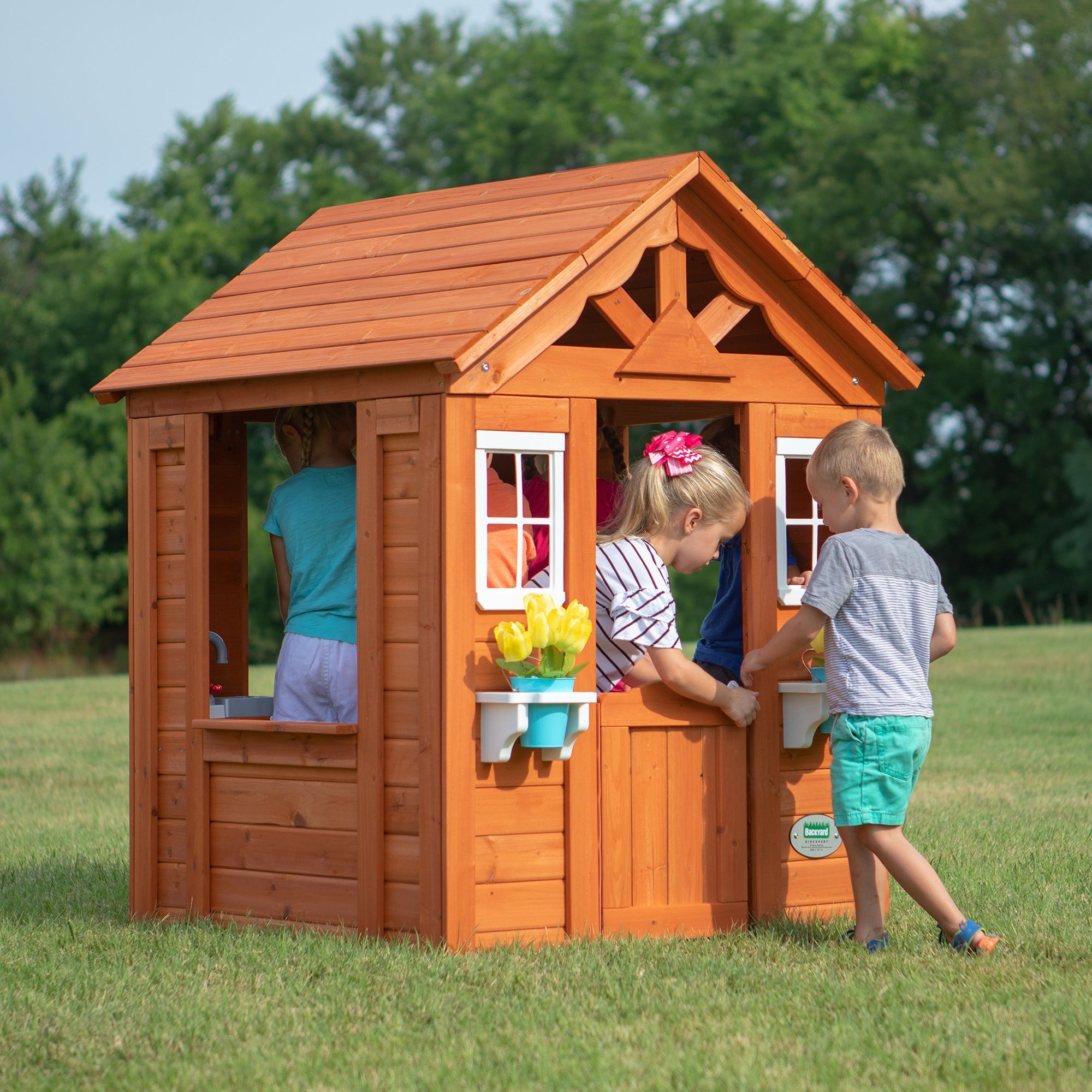 Wooden Playhouses - Timberlake Playhouse#main